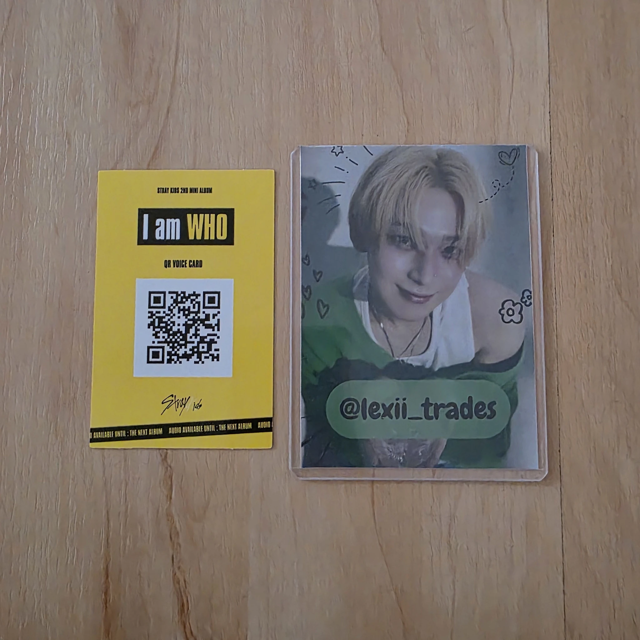 Stray Kids Changbin Stray Kids - Changbin - I am WHO? Album album photocard behind ver. listing photo 2