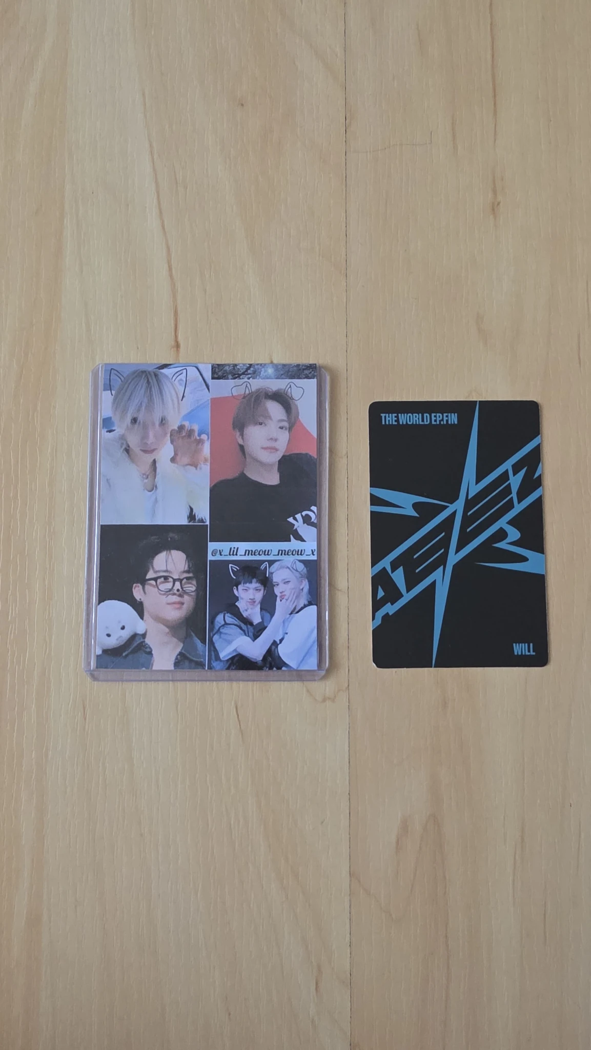 ATEEZ Yunho ATEEZ - Yunho - THE WORLD EP.FIN: WILL Album album photocard listing photo 2