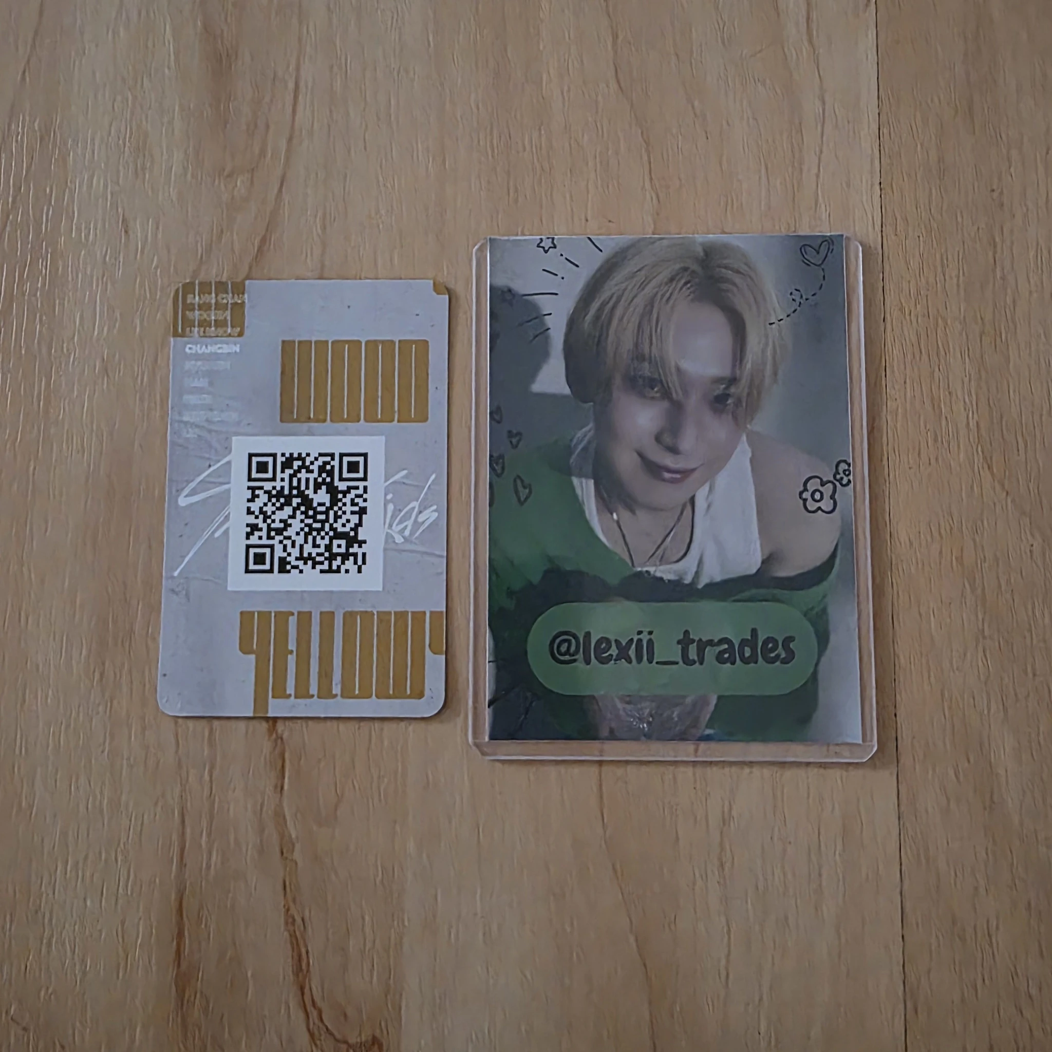 Stray Kids Changbin Stray Kids - Changbin - Clé 2: Yellow Wood Album album photocard concept version listing photo 2