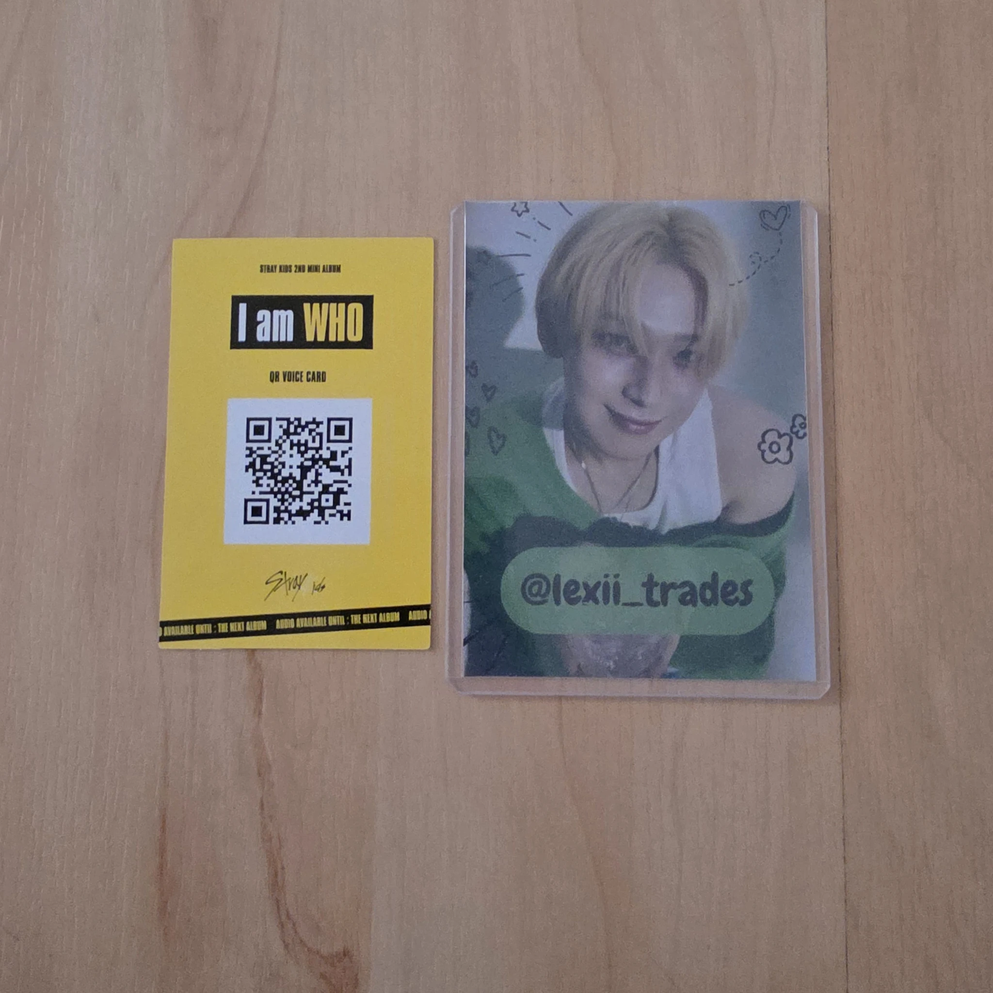 Stray Kids I.N Stray Kids - I.N - I am WHO? Album album photocard behind ver. listing photo 2