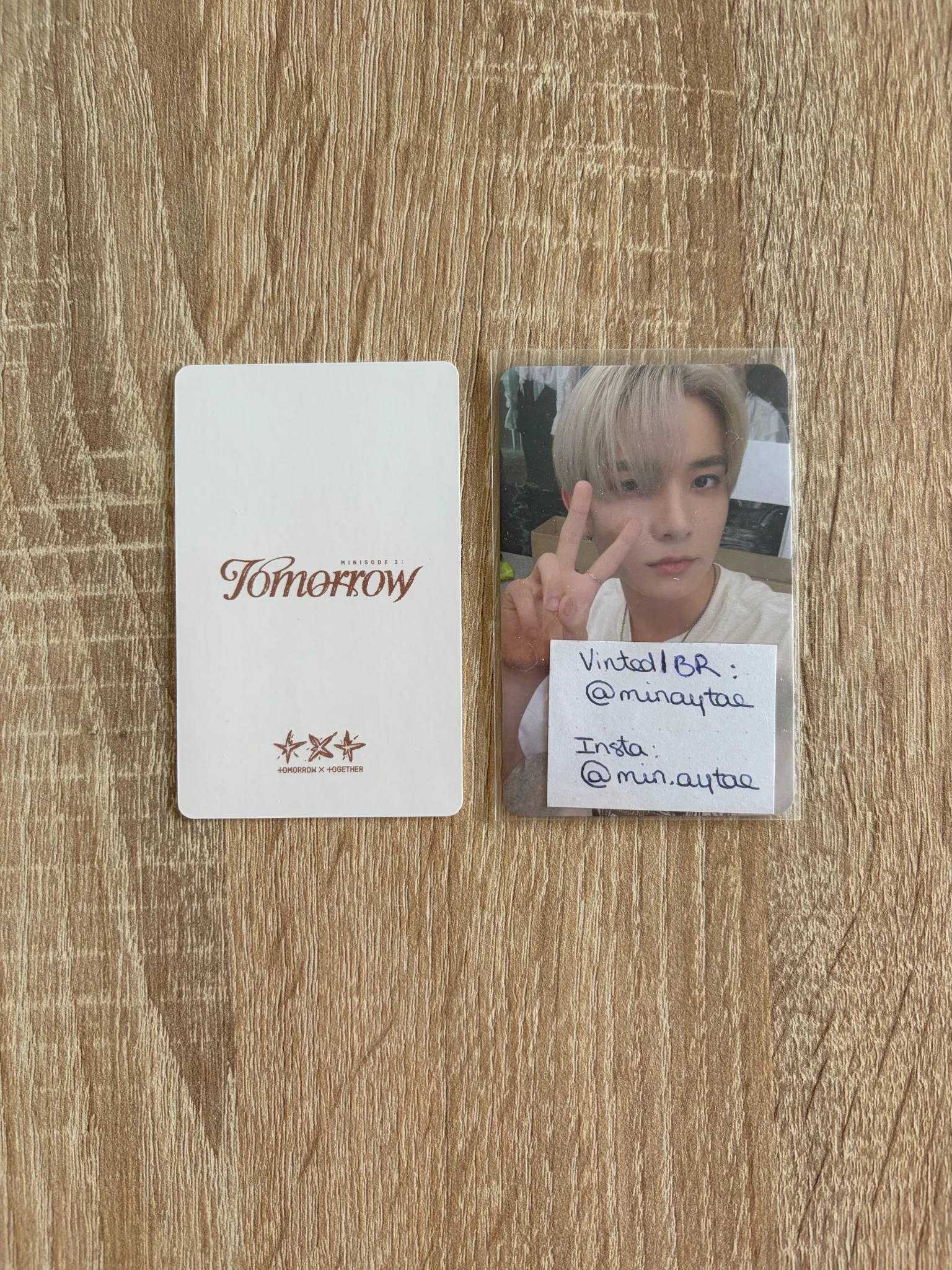 TOMORROW X TOGETHER Soobin TOMORROW X TOGETHER - Soobin - The Dream Chapter: Star Album listing photo 2