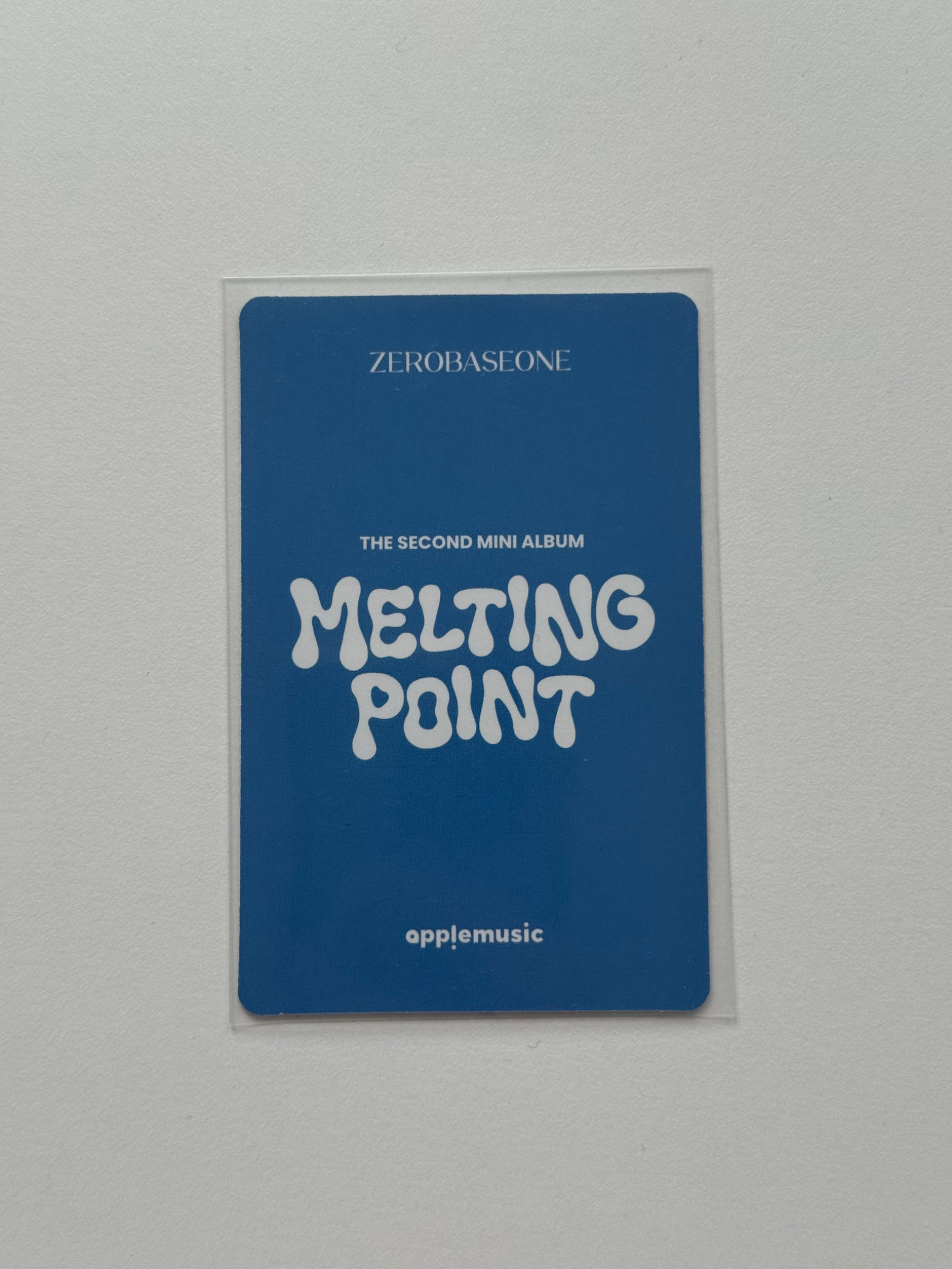 ZEROBASEONE Ricky ZEROBASEONE - Ricky - Melting Point Album apple music lucky draw (LD) set benefit listing photo 2