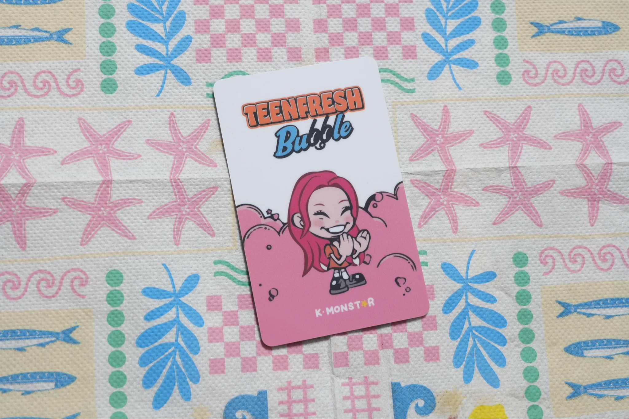 STAYC Isa STAYC - Isa - TEENFRESH Album lucky draw (LD) k-monstar round 1 bad image - replace listing photo 2