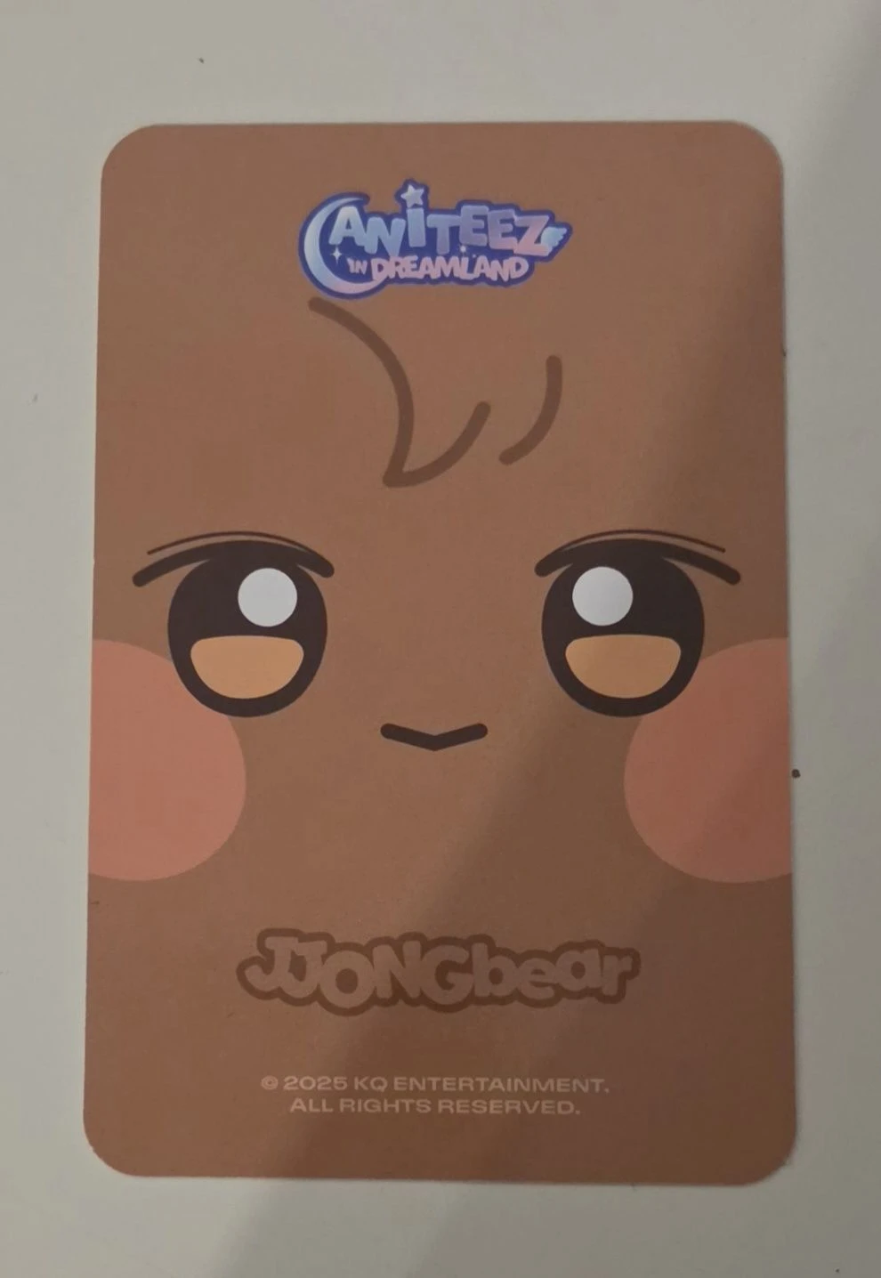 ATEEZ Jongho ATEEZ - Jongho - ANITEEZ IN DREAMLAND Other merch photocard face keyring listing photo 2