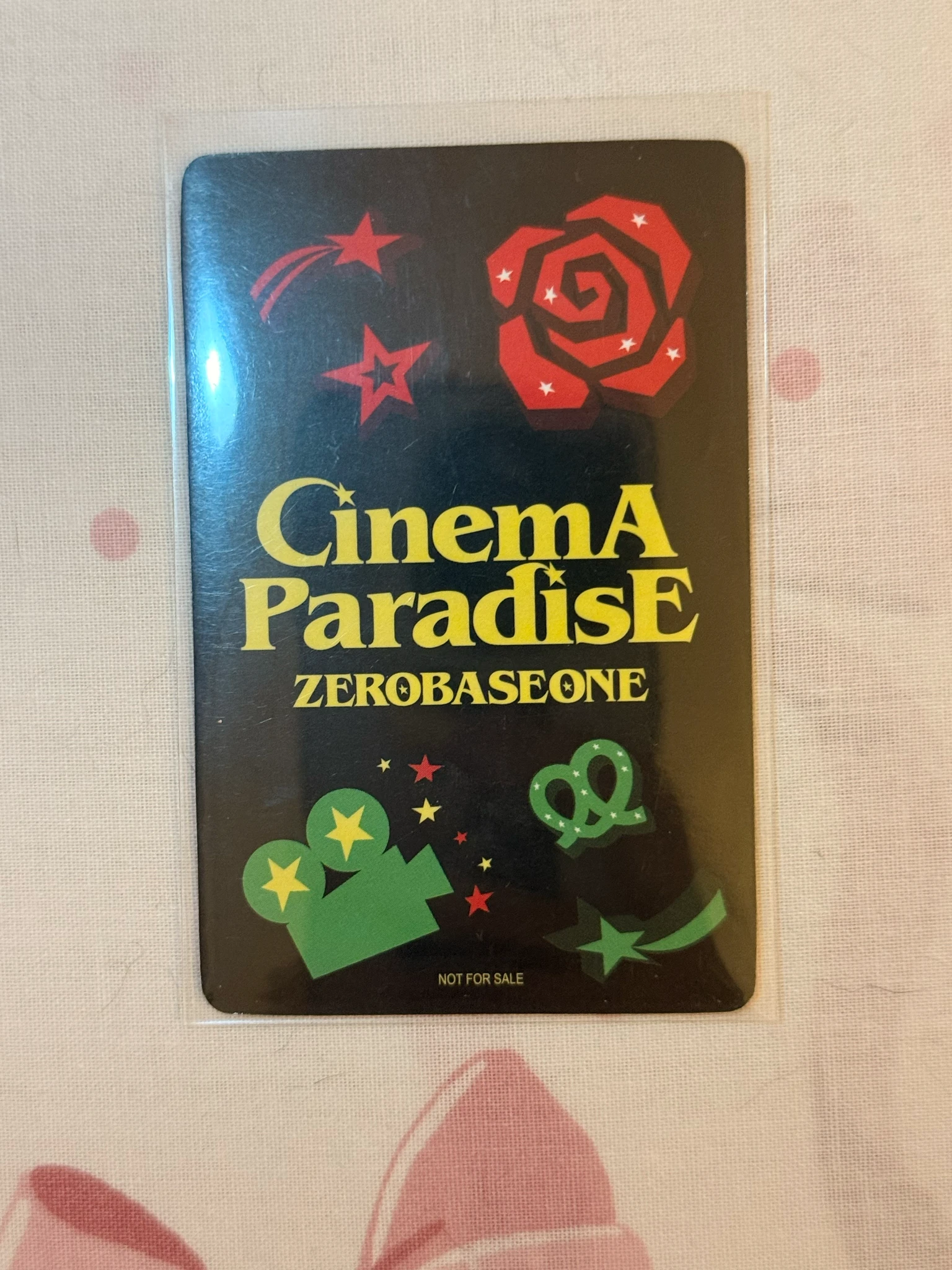 ZEROBASEONE Gunwook ZEROBASEONE - Gunwook - Cinema Paradise Album japan retail stores pob (pre-order benefit) A version listing photo 2