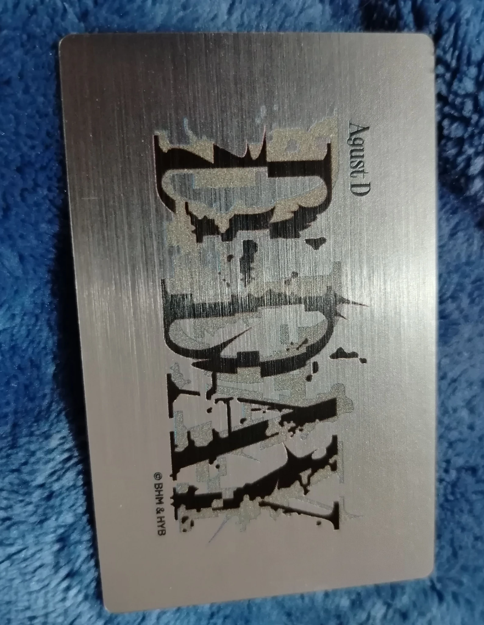 BTS SUGA BTS - SUGA - D-DAY Album merch pc metallic pc listing photo 2