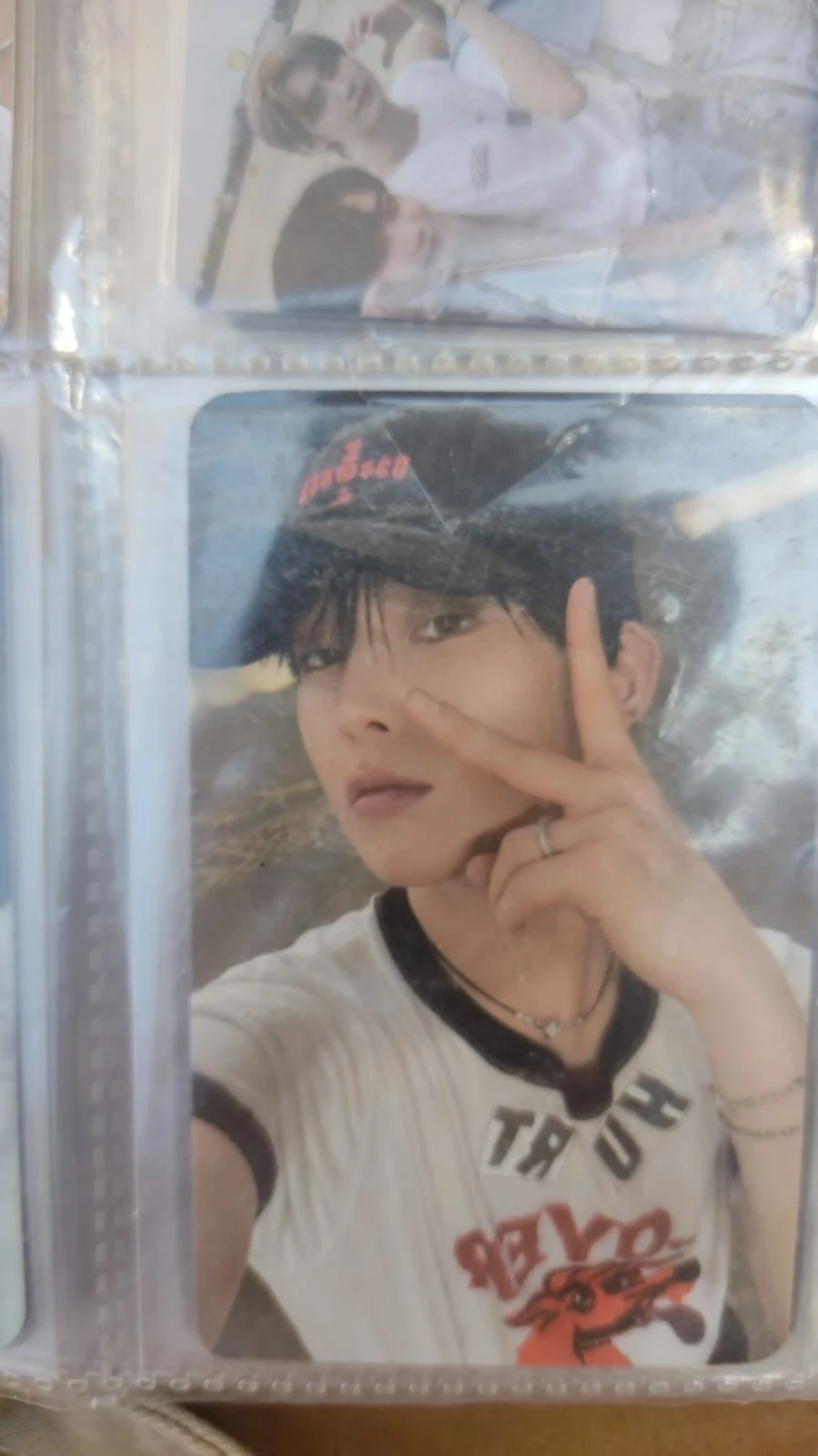 ENHYPEN Sunoo ENHYPEN - Sunoo - ORANGE BLOOD Album kpopmerch video call round 2 listing photo 2