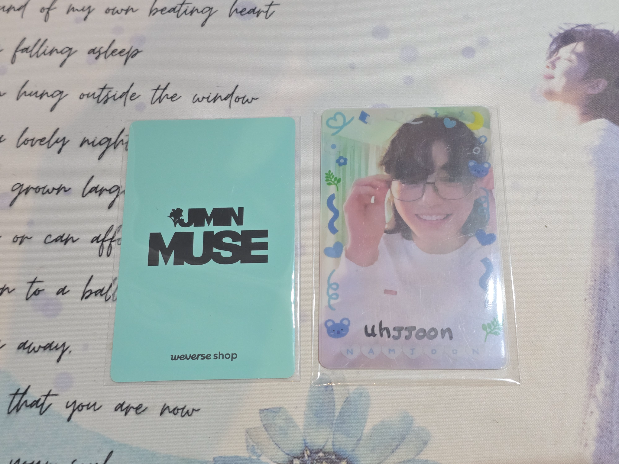 BTS Jimin BTS - Jimin - Muse Album solo album weverse global special gift listing photo 2