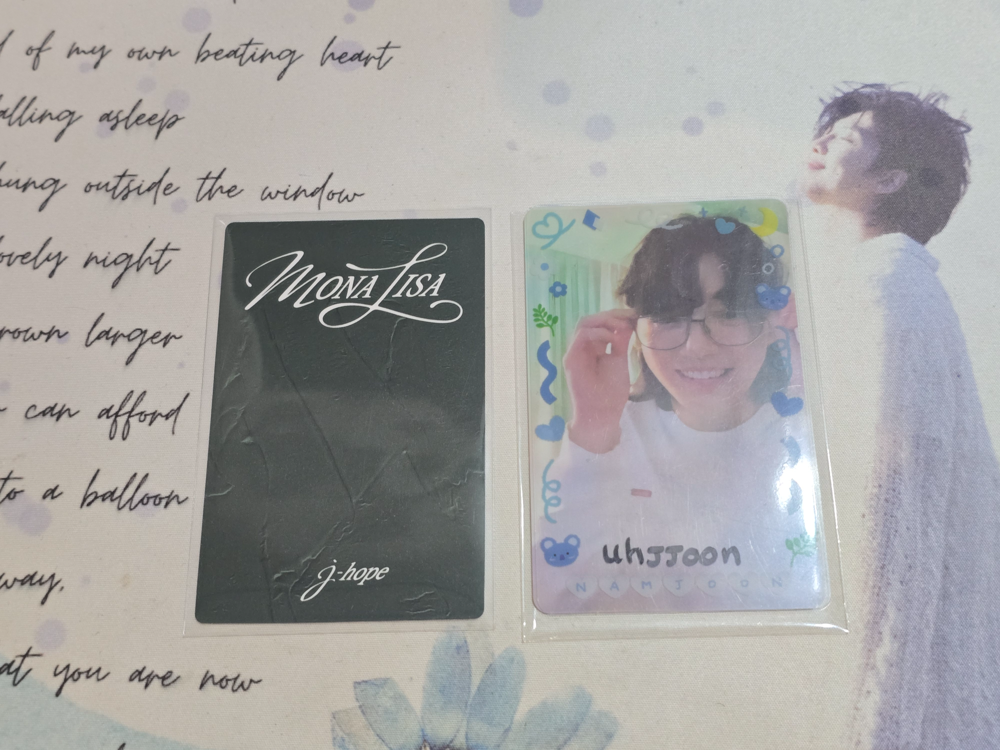 BTS j-hope BTS - J-HOPE - Charm of HOPE Album Mona Lisa Keyring listing photo 2
