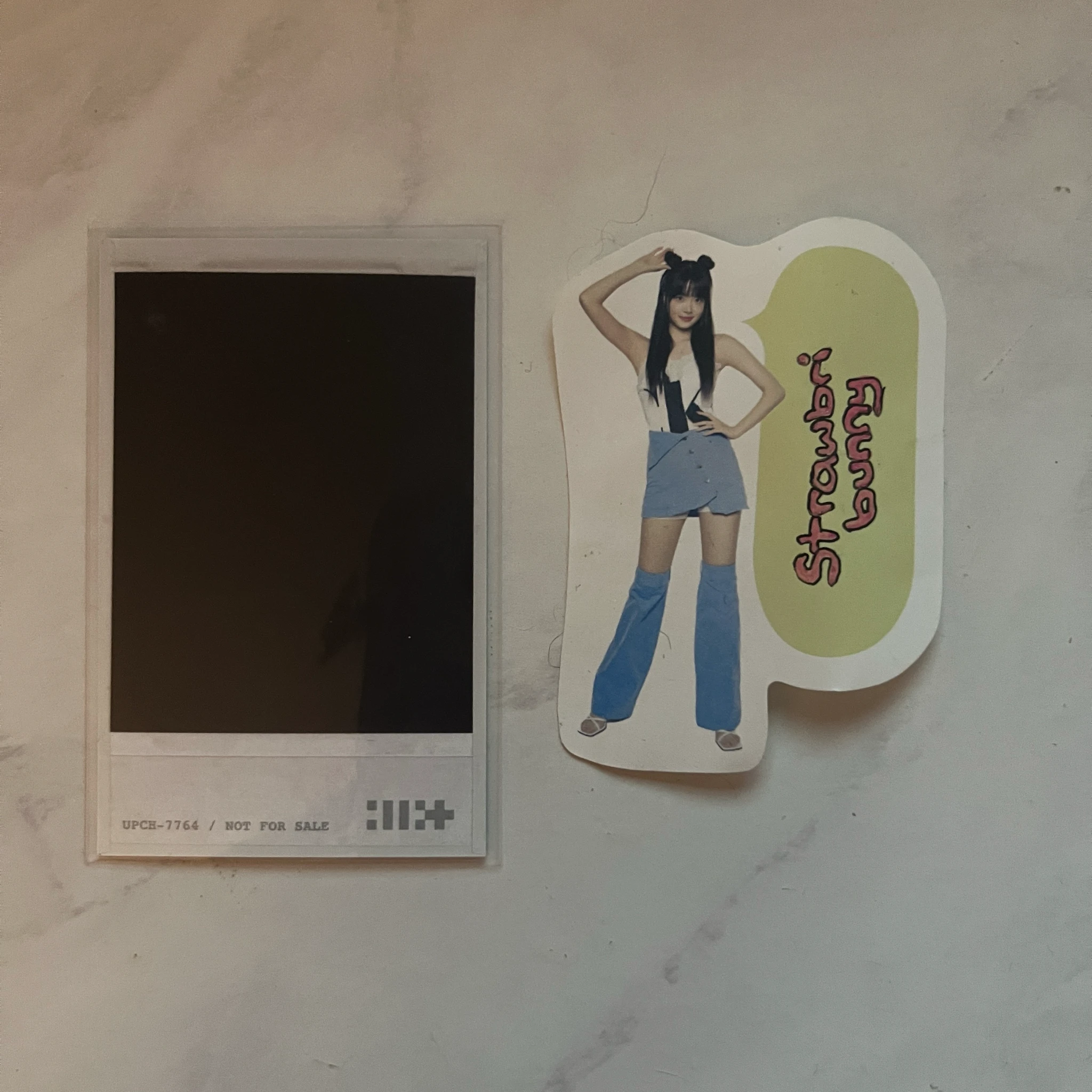 ILLIT Moka ILLIT - Moka - Toki Yo Tomare Album album photocard limited edition polaroid printed signature listing photo 2