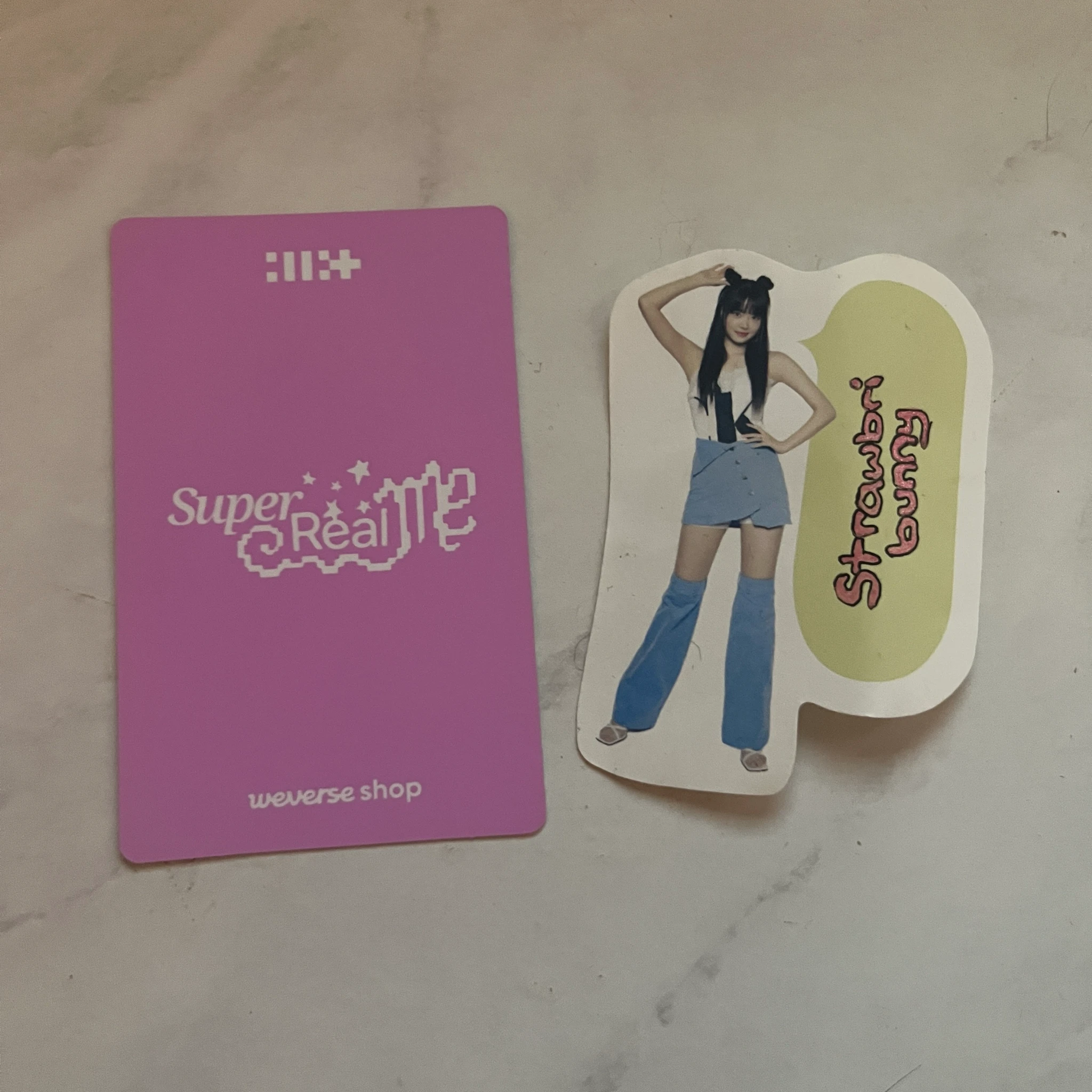 ILLIT Yunah ILLIT - Yunah - SUPER REAL ME Album weverse global pre-order benefit listing photo 2