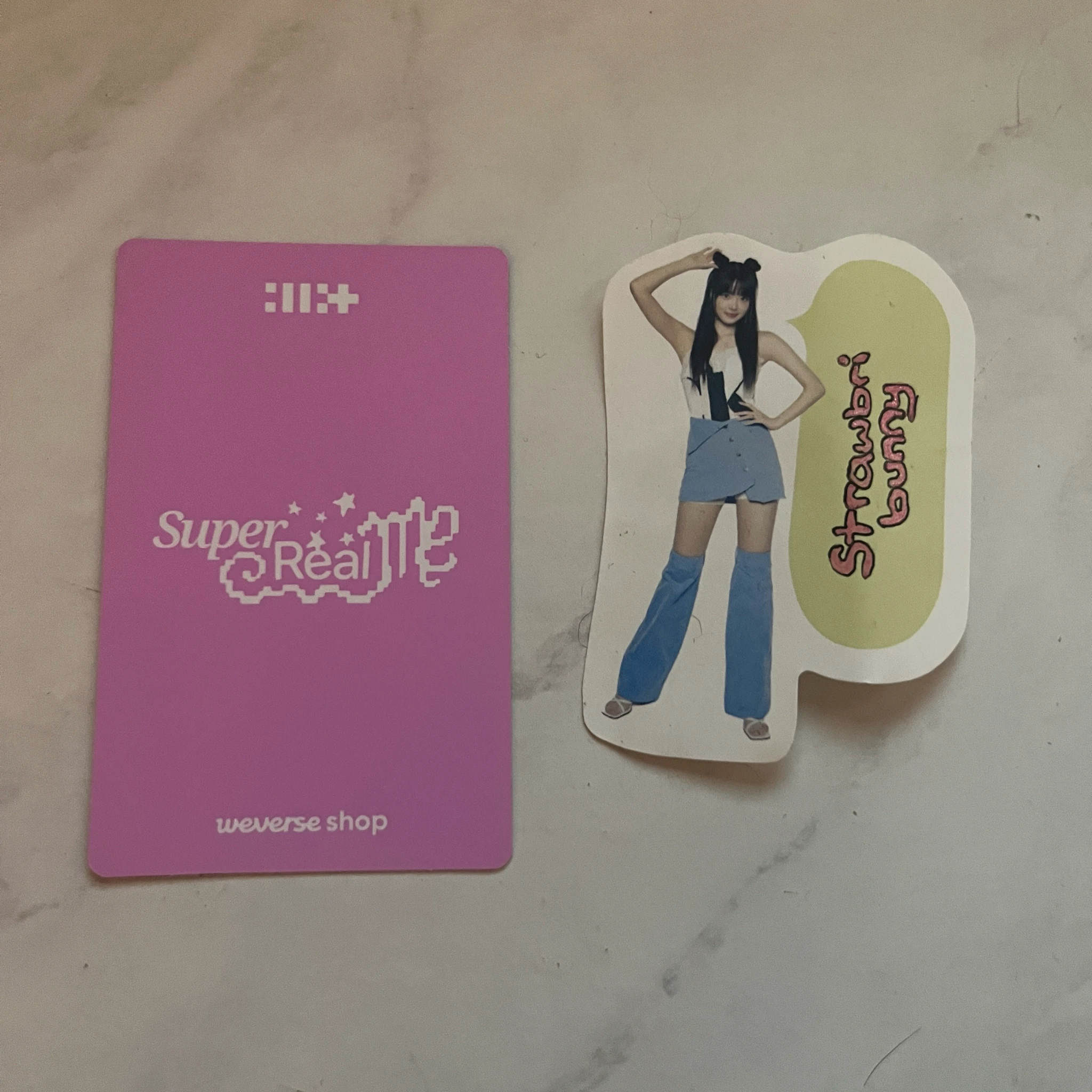 ILLIT Iroha ILLIT - Iroha - SUPER REAL ME Album weverse global pre-order benefit listing photo 2