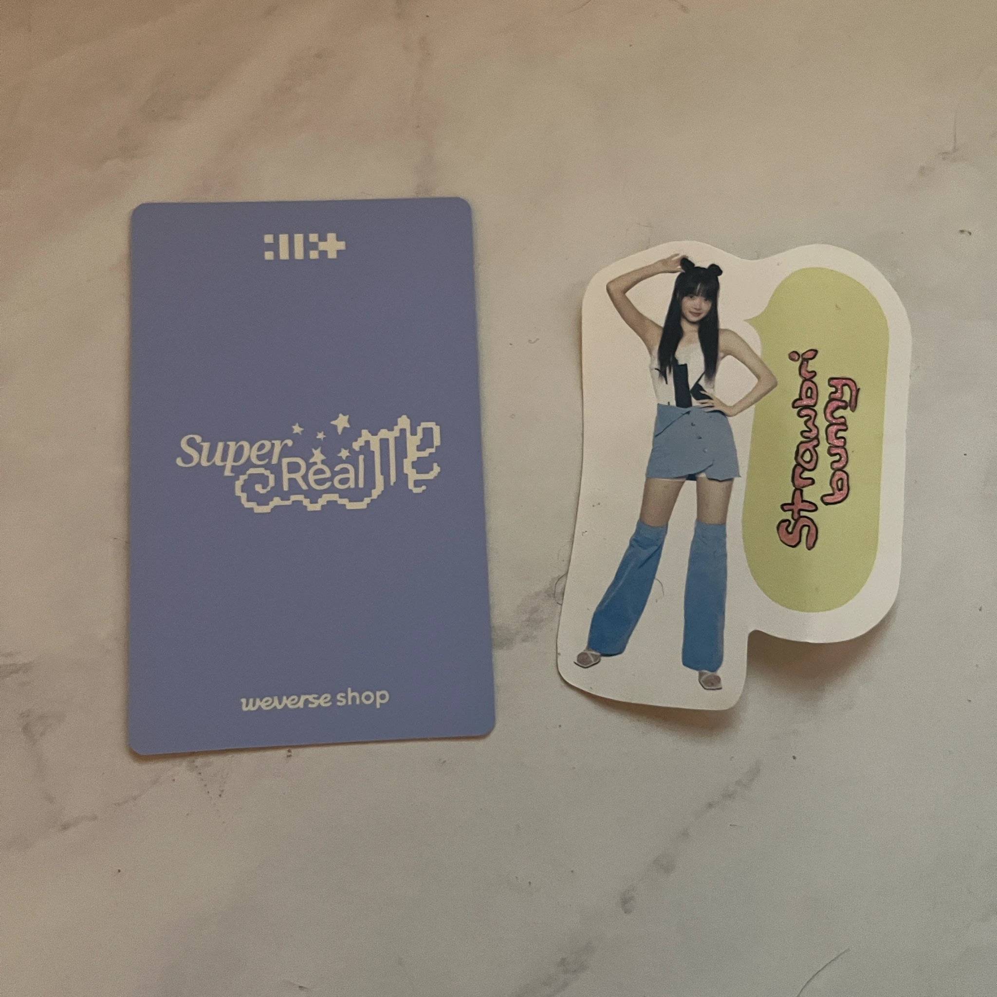 ILLIT Yunah ILLIT - Yunah - SUPER REAL ME Album weverse global pre-order benefit listing photo 2