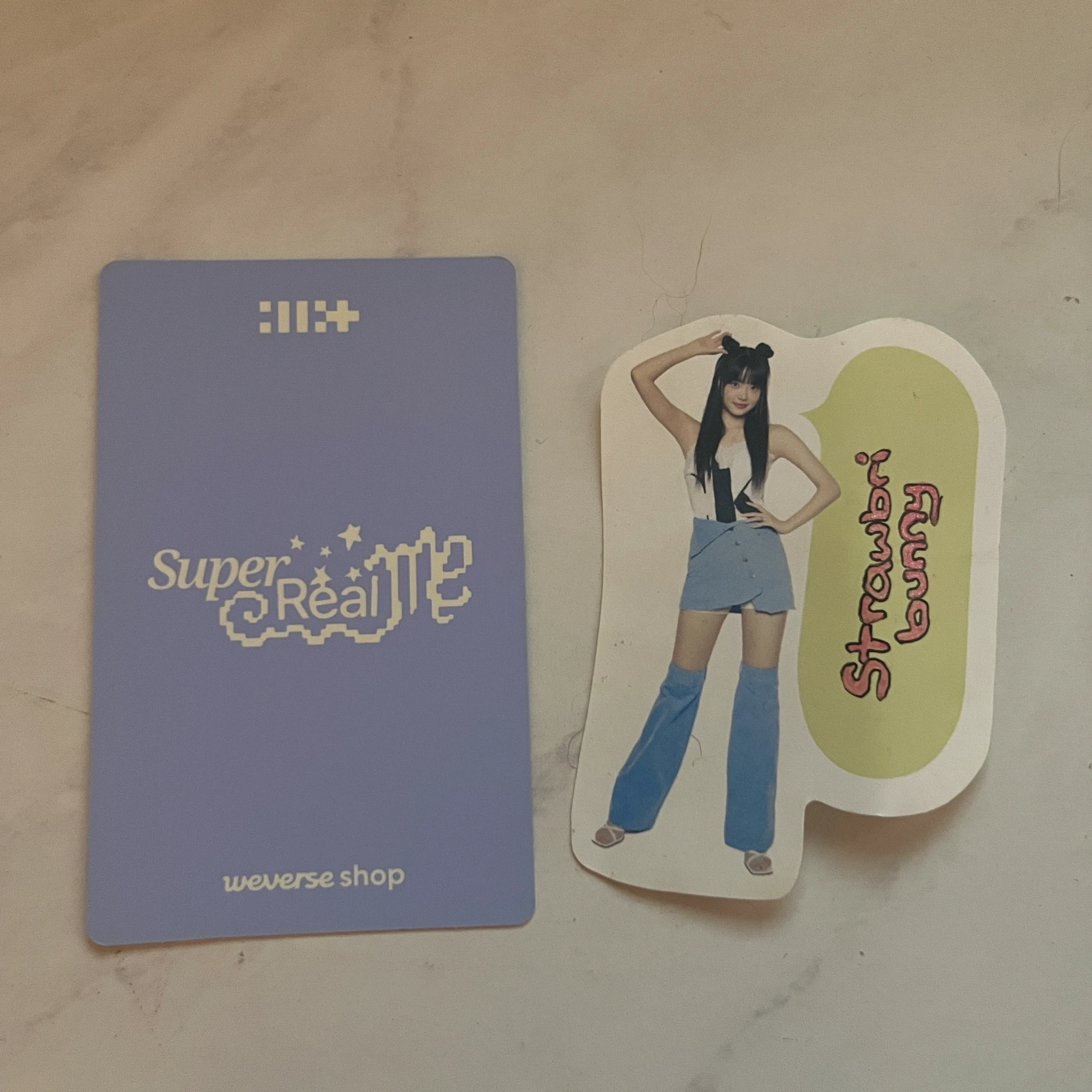 ILLIT Wonhee ILLIT - Wonhee - SUPER REAL ME Album weverse global pre-order benefit listing photo 2