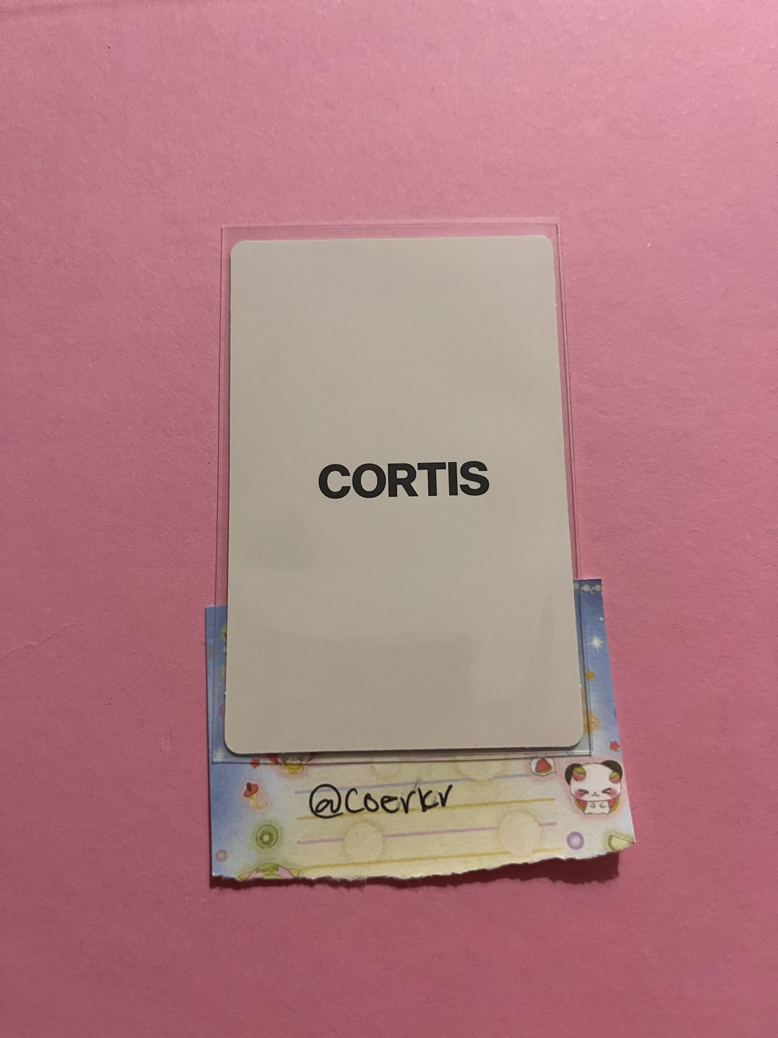 CORTIS James Cortis - James - COLOUR OUTSIDE THE LINES  Album  listing photo 2