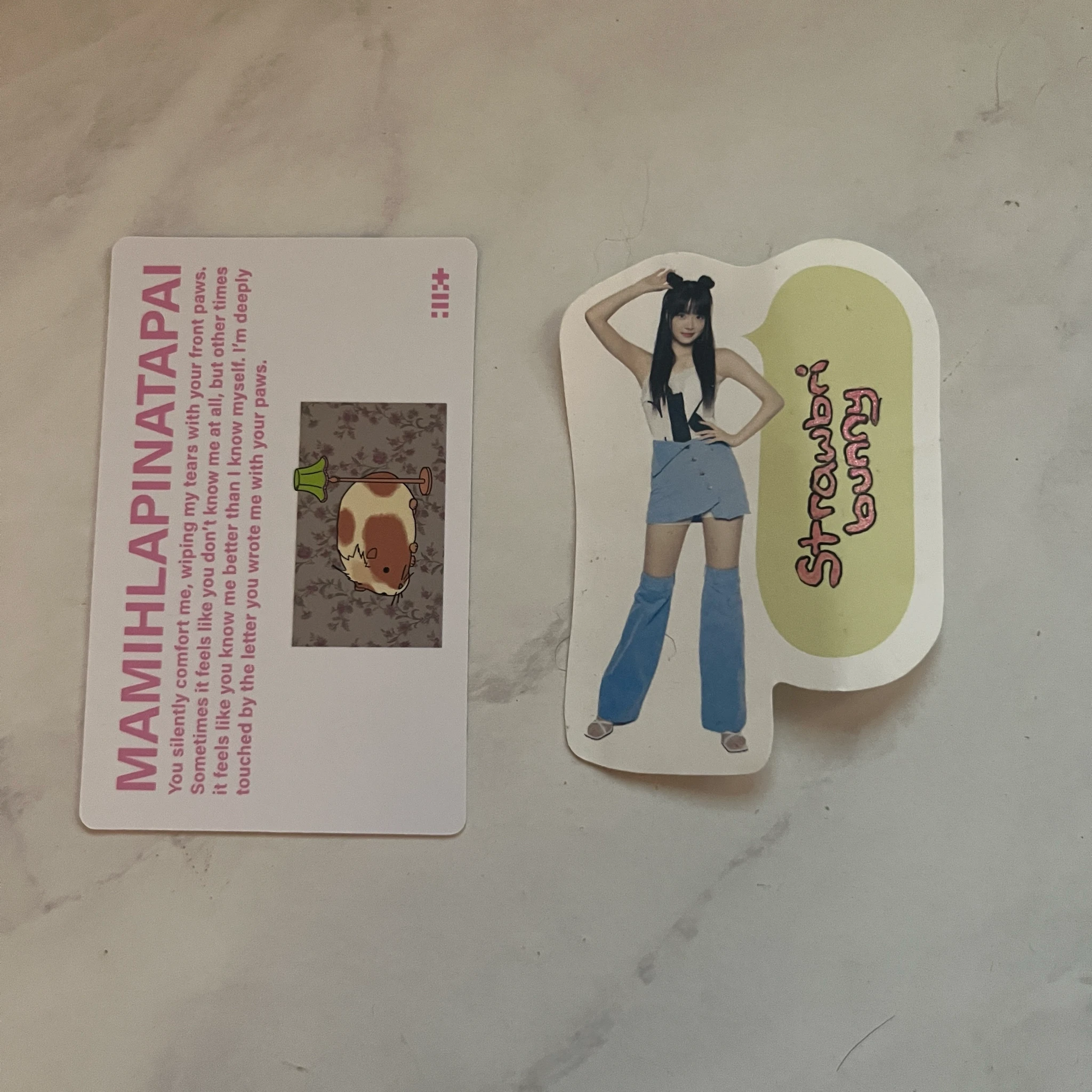 ILLIT Wonhee ILLIT - Wonhee - MAMIHLAPINATAPAI Album paw paw version album photocard listing photo 2