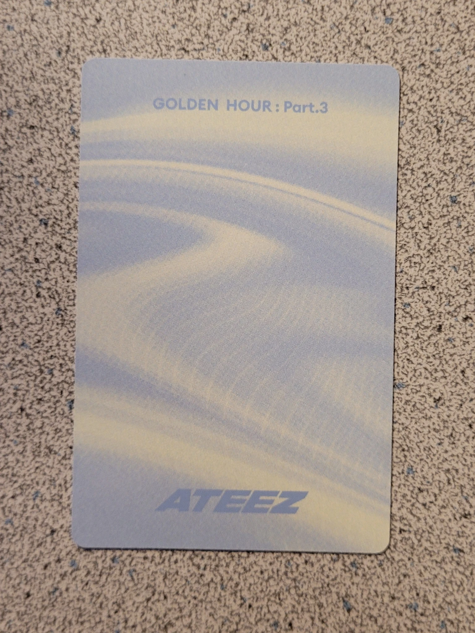 ATEEZ Mingi ATEEZ - Mingi - Golden Hour : Part.3 Album version 2 poca album album photocard listing photo 2