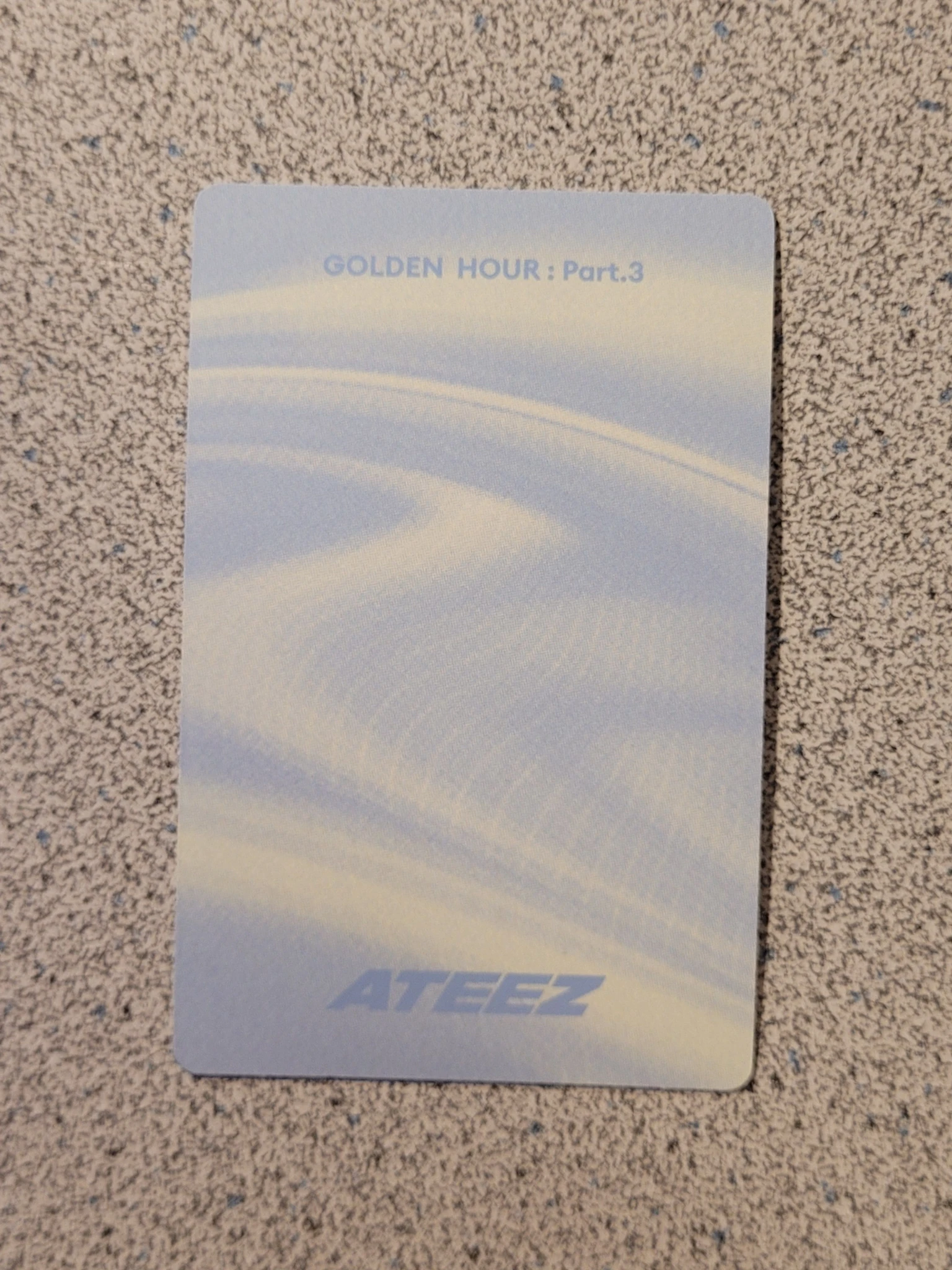 ATEEZ Mingi ATEEZ - Mingi - Golden Hour : Part.3 Album version 1 poca album album photocard listing photo 2