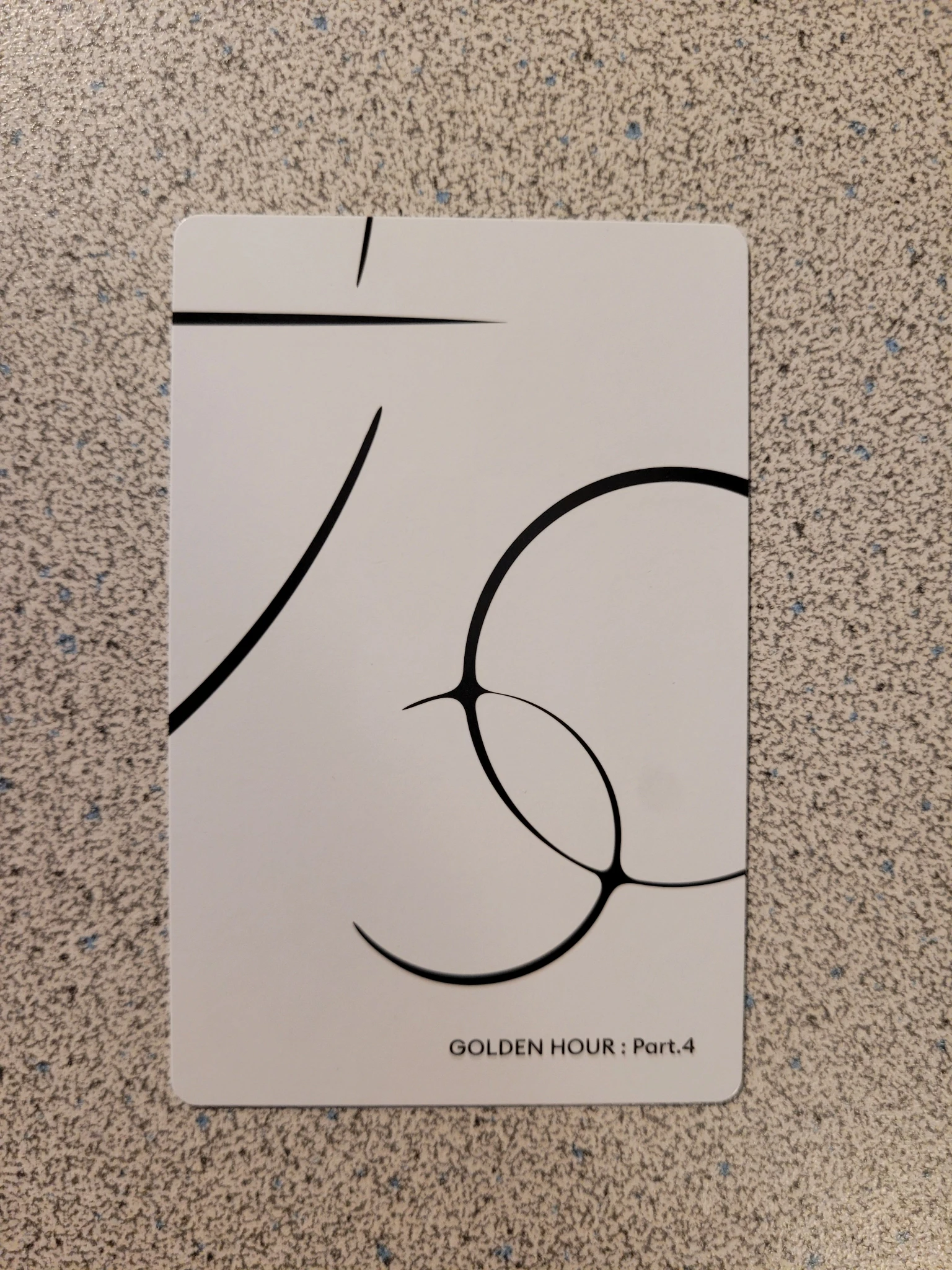 ATEEZ Jongho ATEEZ - Jongho - Golden Hour : Part.4 Album Z version album photocard listing photo 2