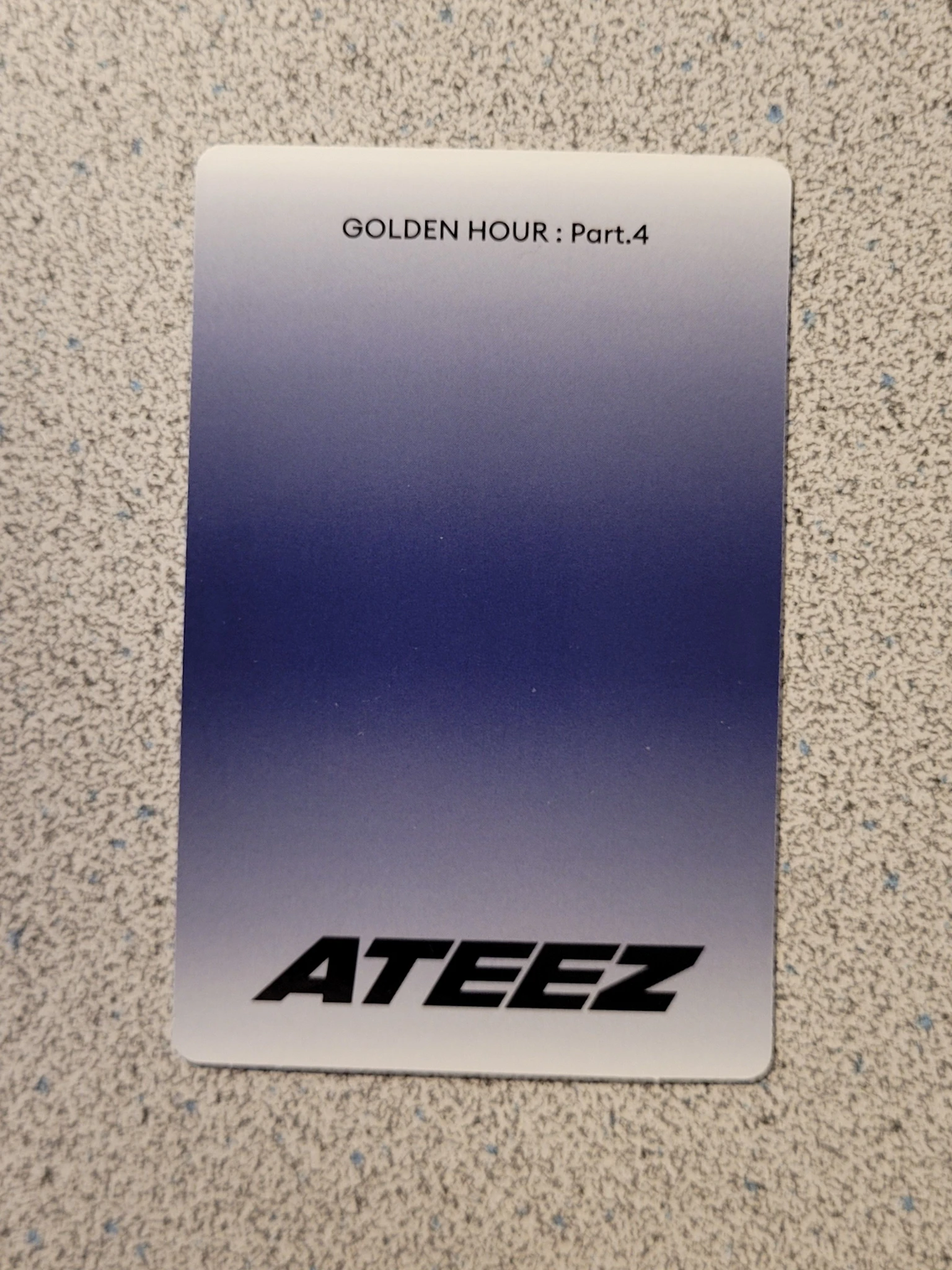 ATEEZ San ATEEZ - San - Golden Hour : Part.4 Album album photocard poca album listing photo 2