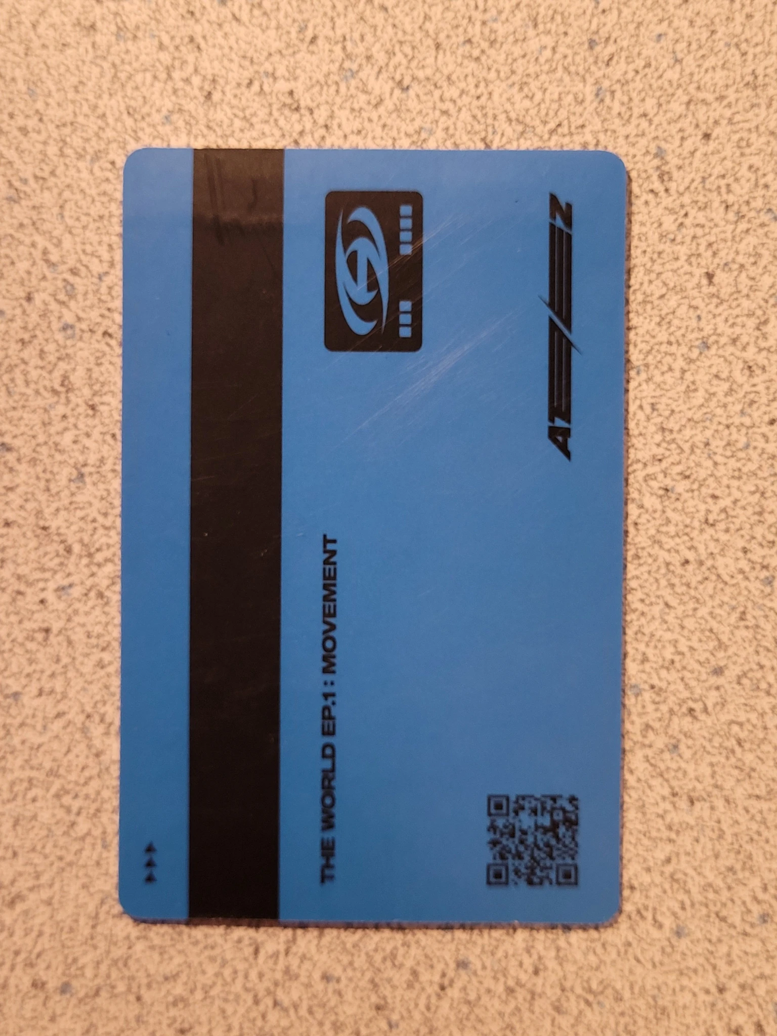 ATEEZ Seonghwa ATEEZ - Seonghwa - THE WORLD EP.1 : MOVEMENT Album album photocard A version id card listing photo 2