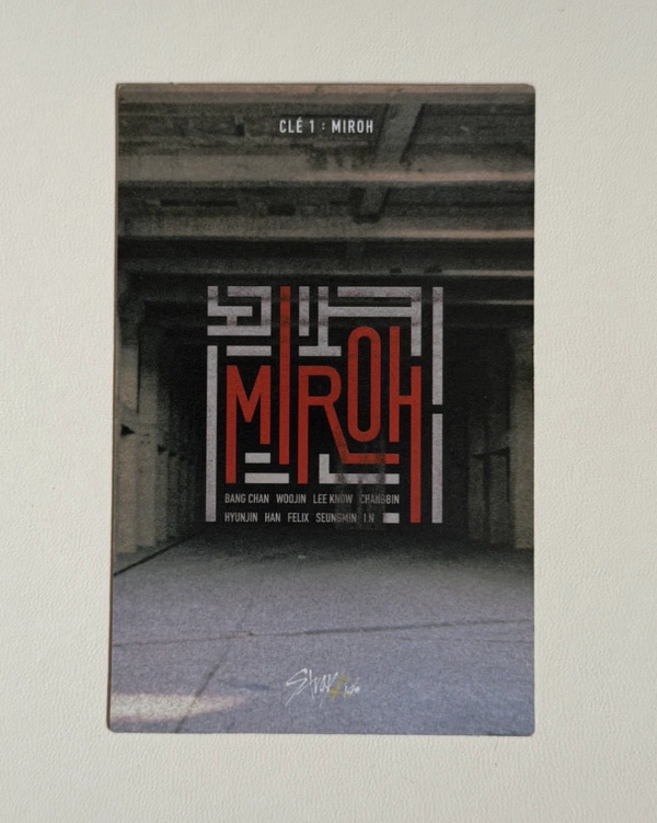 Stray Kids HAN Stray Kids - HAN - Clé 1: Miroh Album album photocard limited ver. listing photo 2