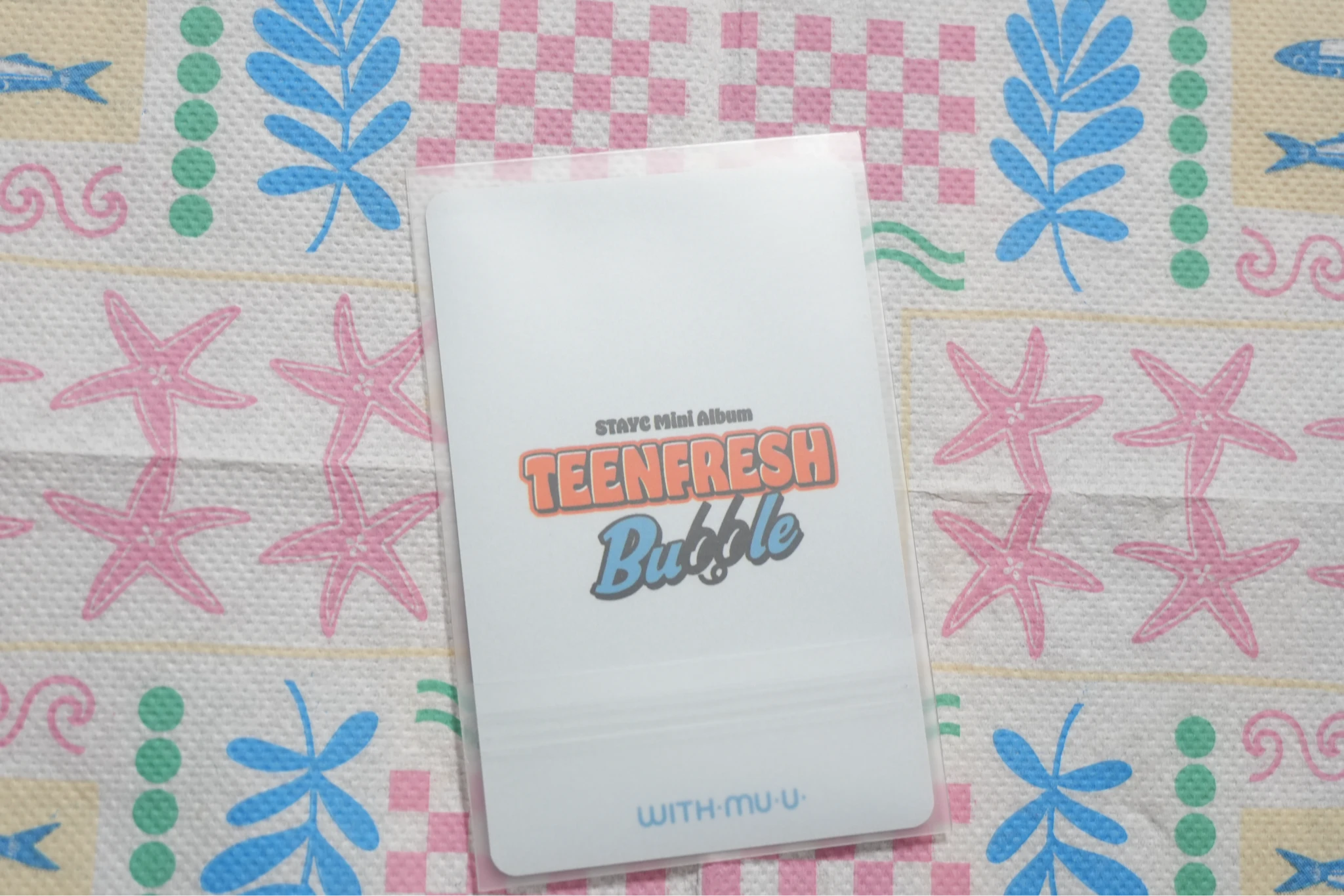 STAYC Isa STAYC - Isa - TEENFRESH Album withmuu fansign listing photo 2