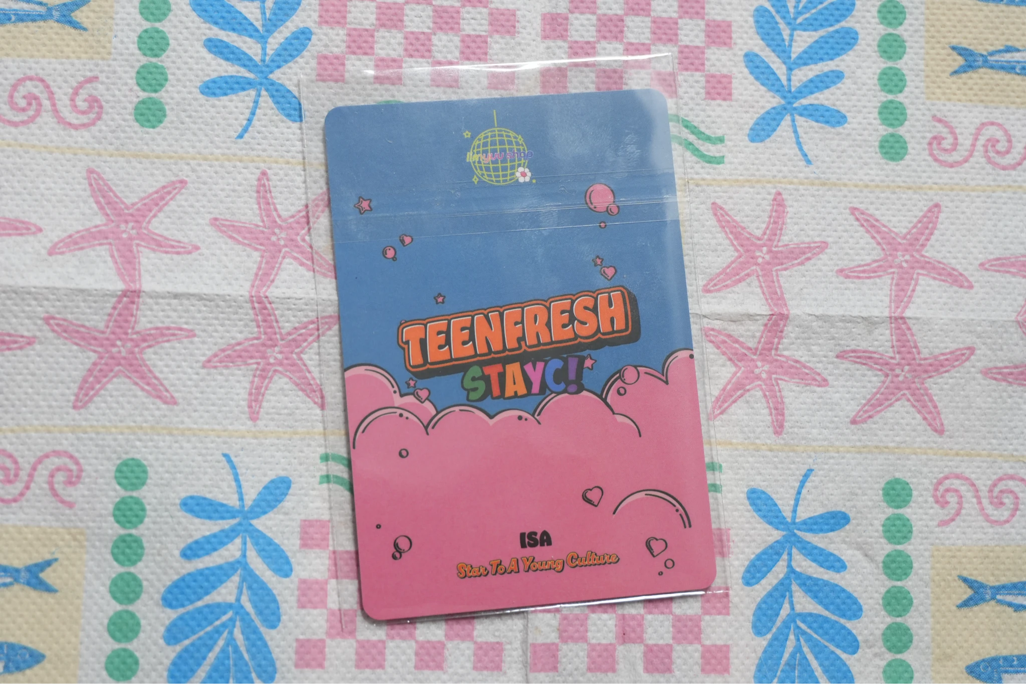 STAYC Isa STAYC - Isa - TEENFRESH Album limyuu video call (fancall) listing photo 2