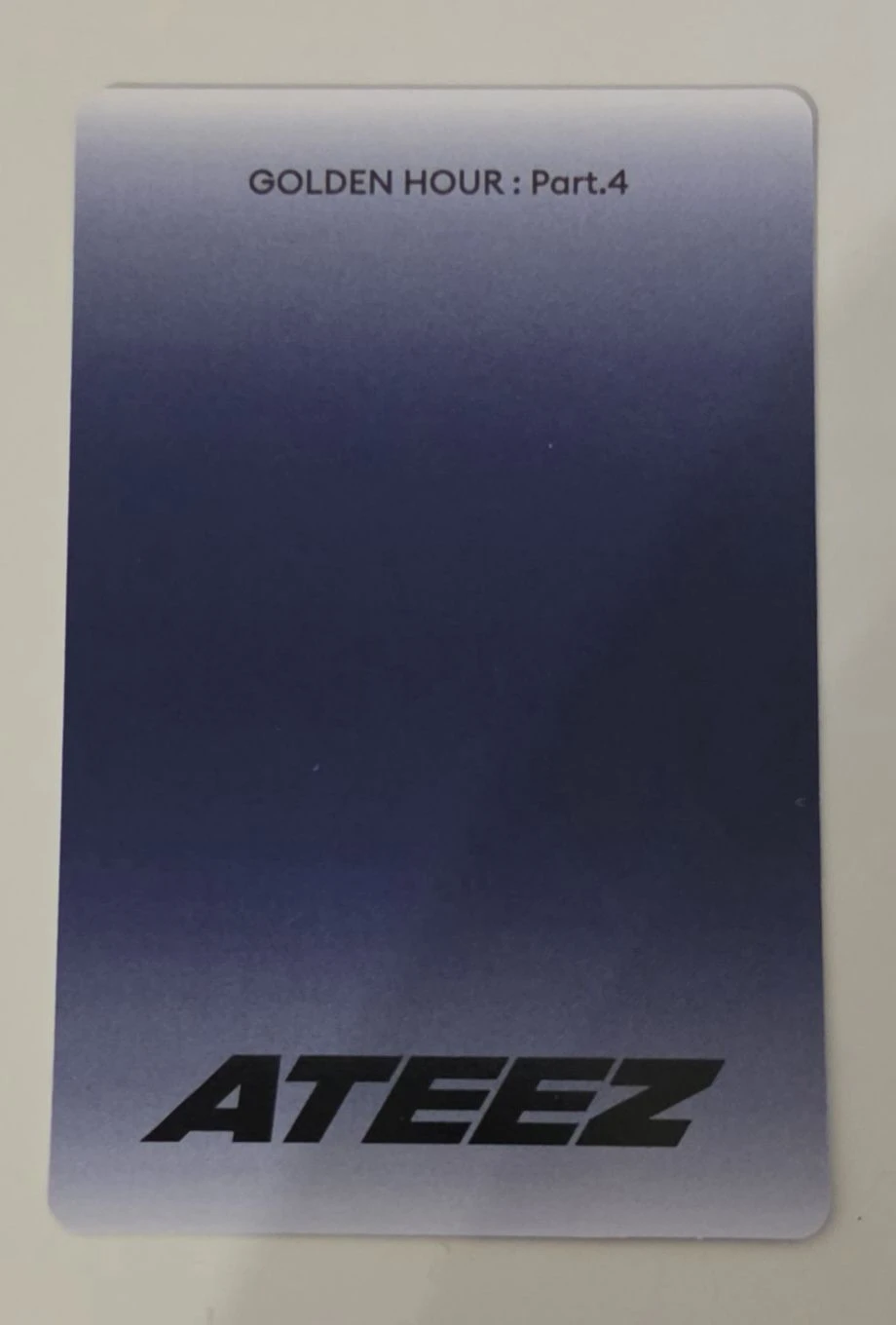 ATEEZ Mingi ATEEZ - Mingi - Golden Hour : Part.4 Album poca album A version listing photo 2