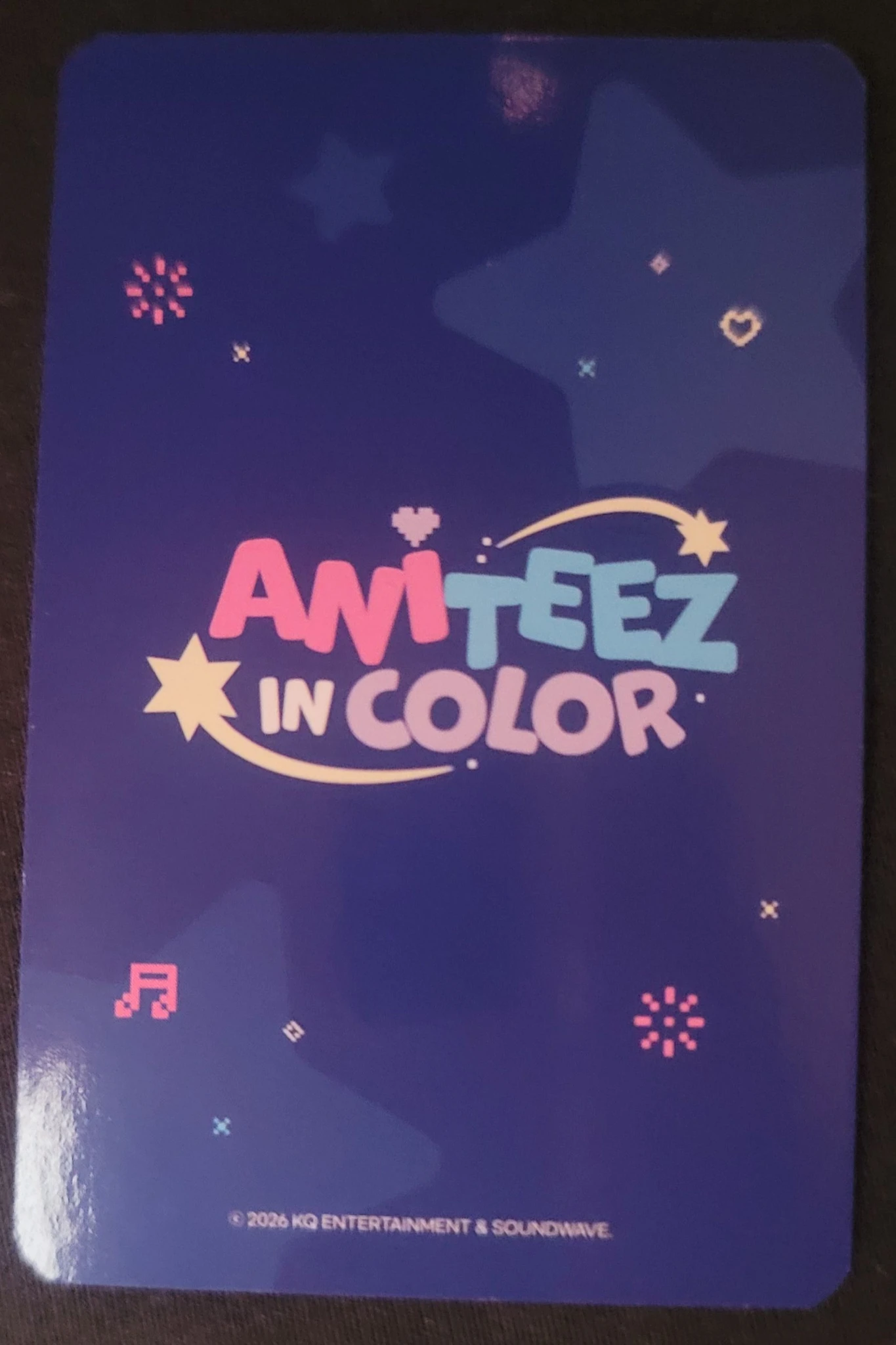 ATEEZ Seonghwa ATEEZ - Seonghwa - ANITEEZ IN COLOR Other trading card version 4 listing photo 2