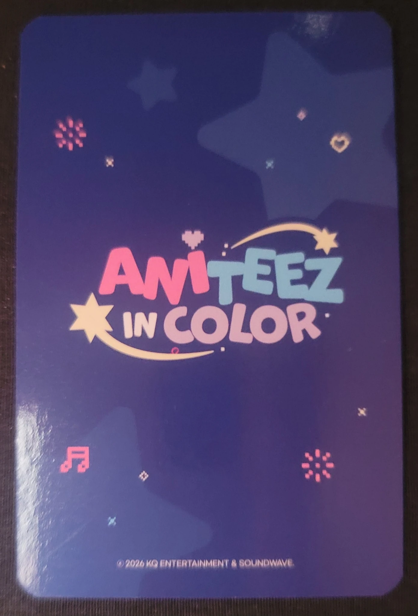 ATEEZ Seonghwa ATEEZ - Seonghwa - ANITEEZ IN COLOR Other trading card version 1 listing photo 2