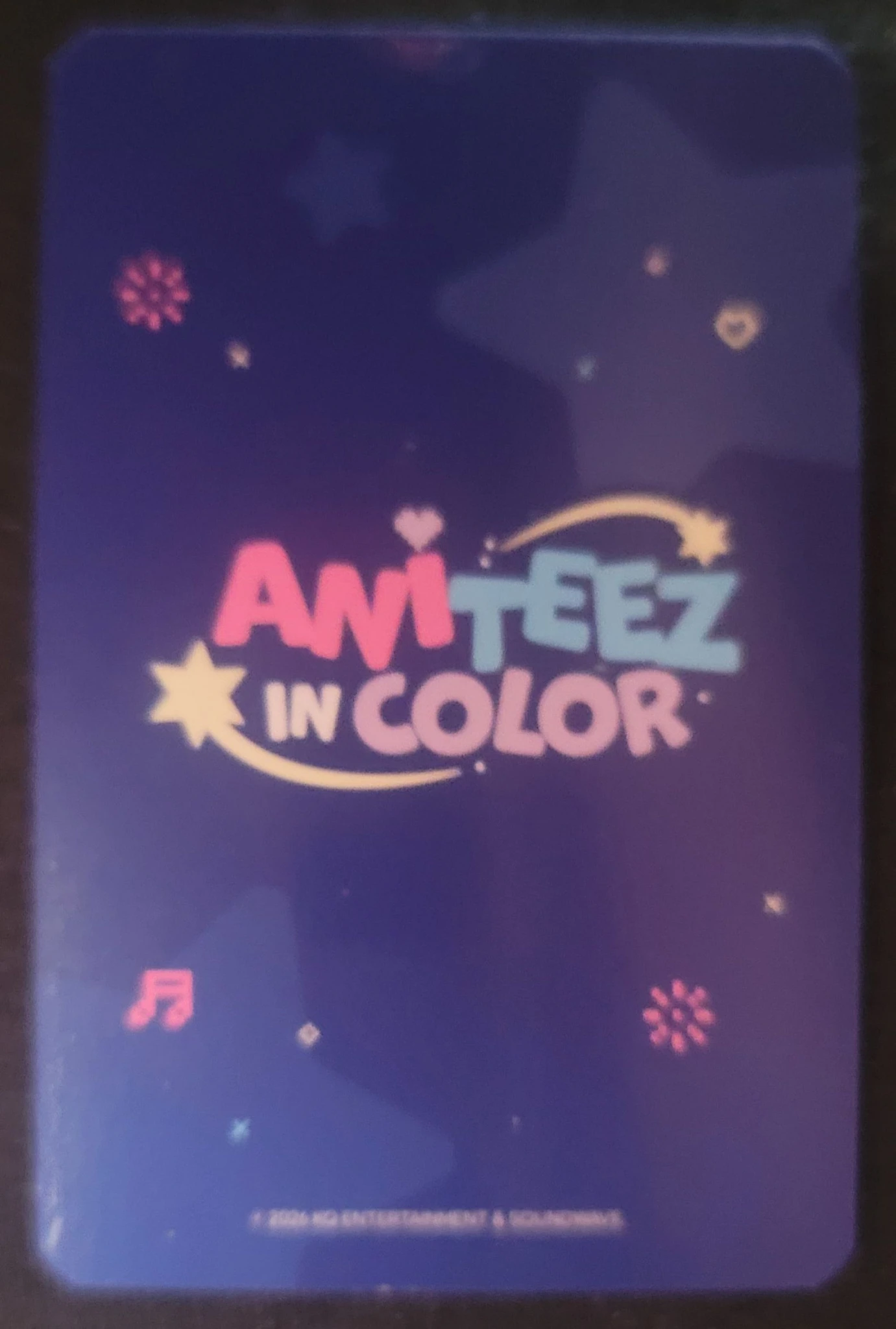 ATEEZ Mingi ATEEZ - Mingi - ANITEEZ IN COLOR Other version 2 trading card listing photo 2