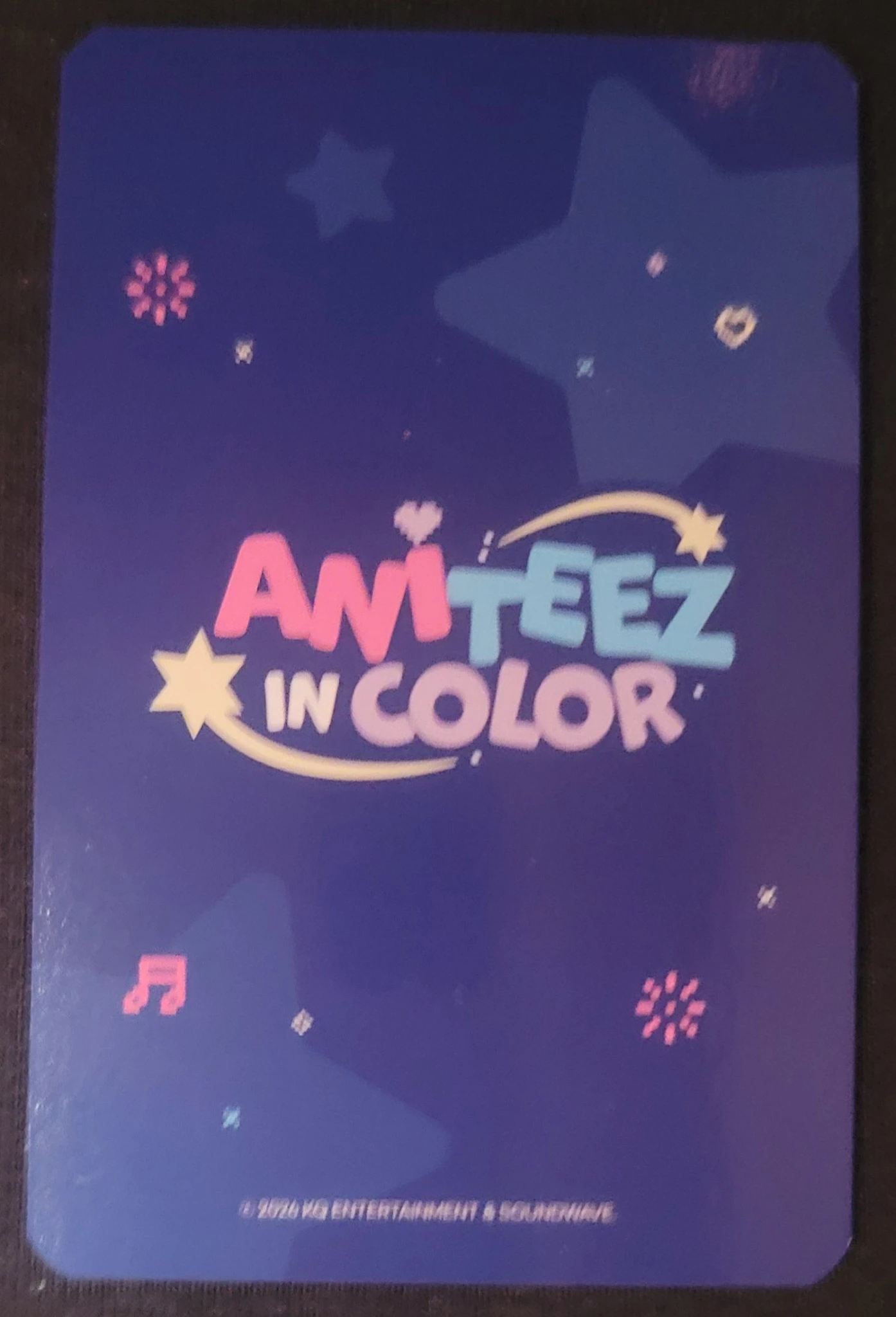 ATEEZ Yeosang ATEEZ - Yeosang - ANITEEZ IN COLOR Other trading card version 1 listing photo 2