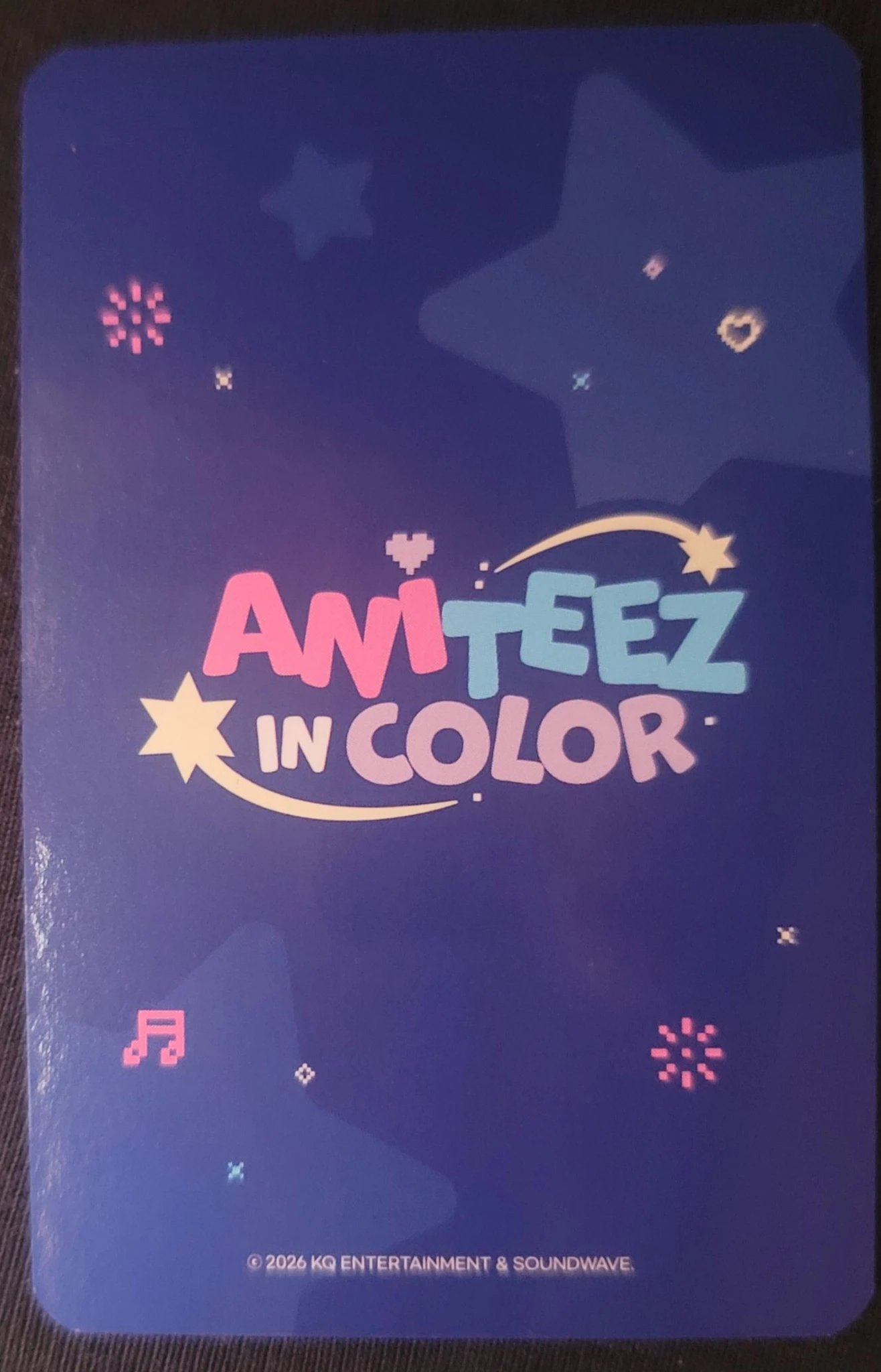 ATEEZ Jongho ATEEZ - Jongho - ANITEEZ IN COLOR Other trading card listing photo 2