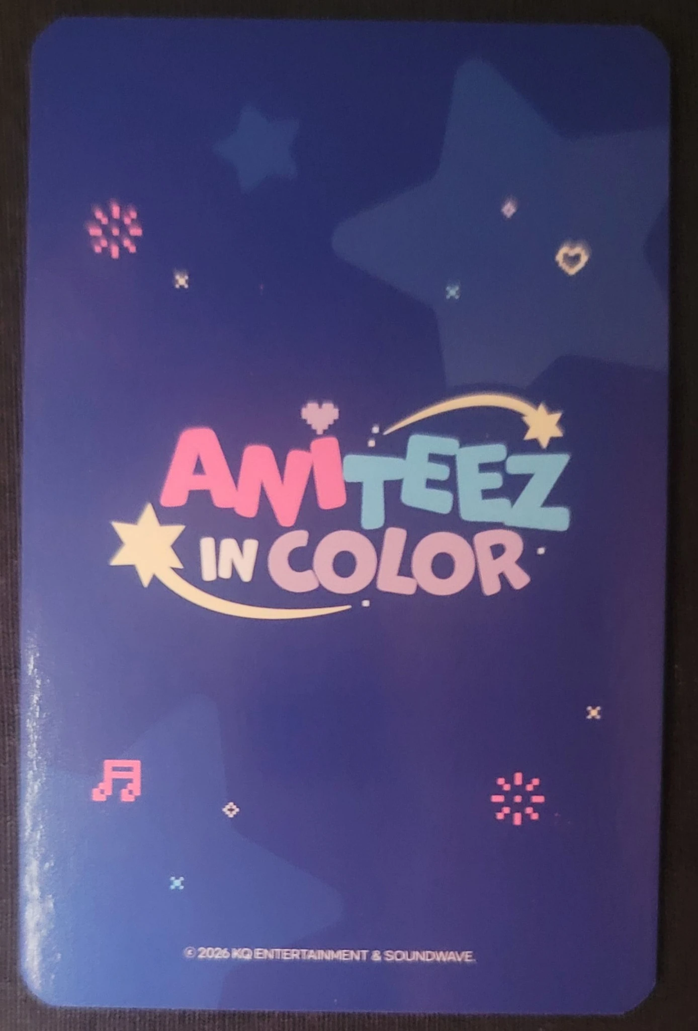 ATEEZ Wooyoung ATEEZ - Wooyoung - ANITEEZ IN COLOR Other trading card listing photo 2
