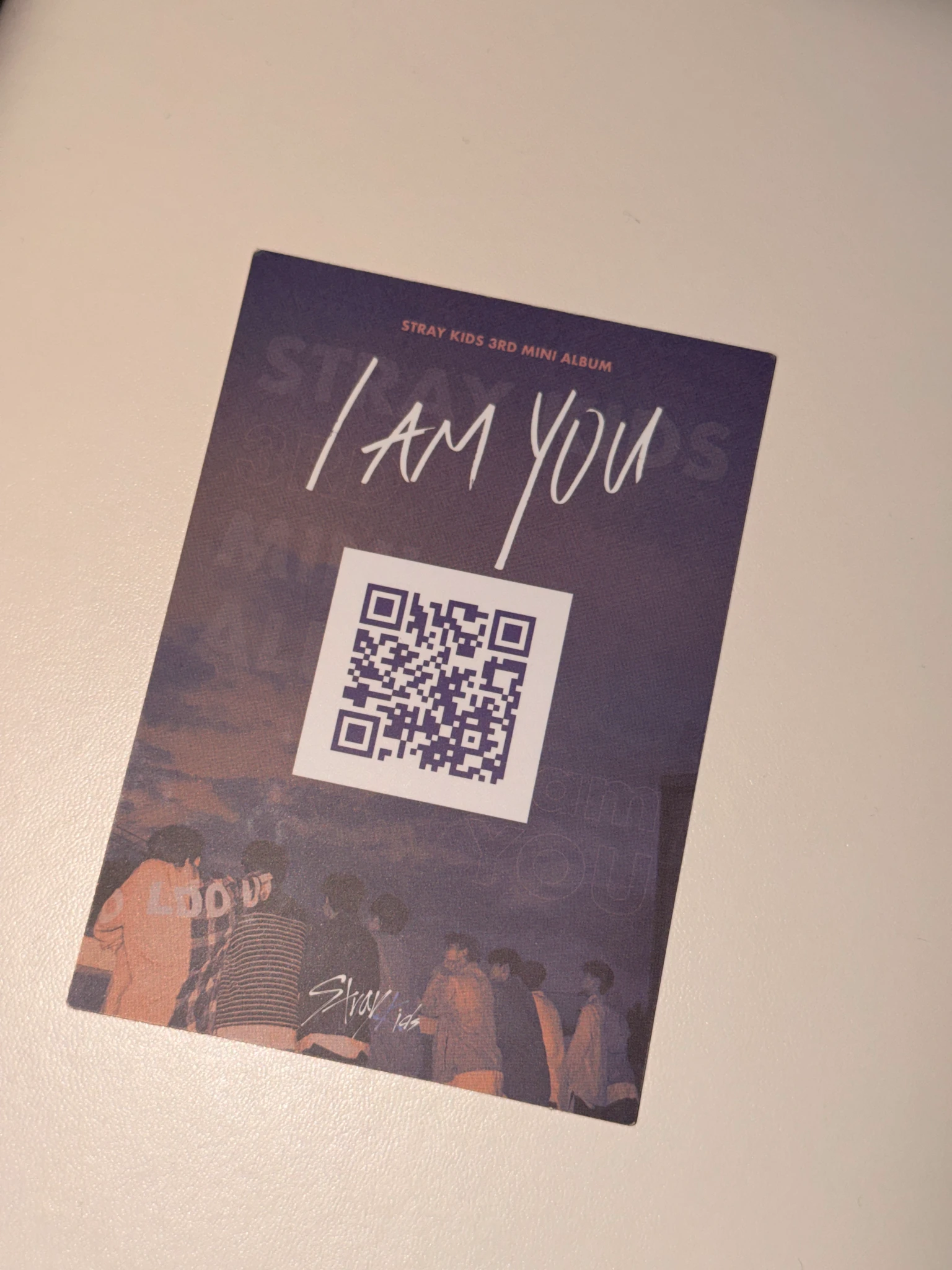 Stray Kids Bang Chan Stray Kids - Bang Chan - I am YOU Album polaroid non-standard size A version standard version qr card album inclusion listing photo 2