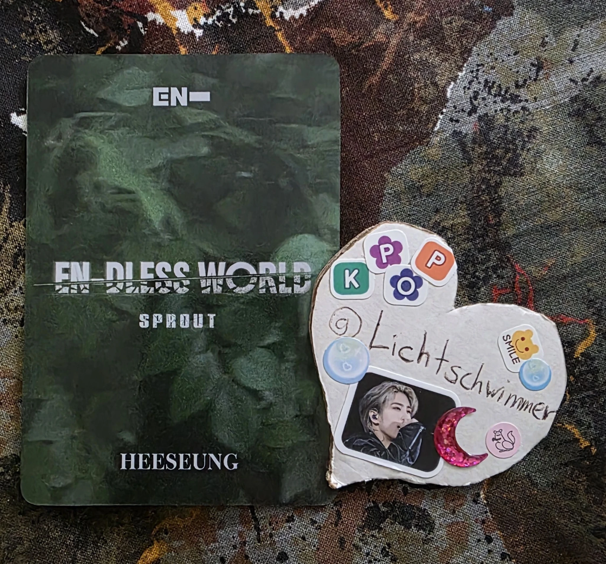 ENHYPEN Evan (Heeseung) ENHYPEN - Heeseung - 6th ENGENE MEMBERSHIP KIT Other photocard set membership non-standard size listing photo 2