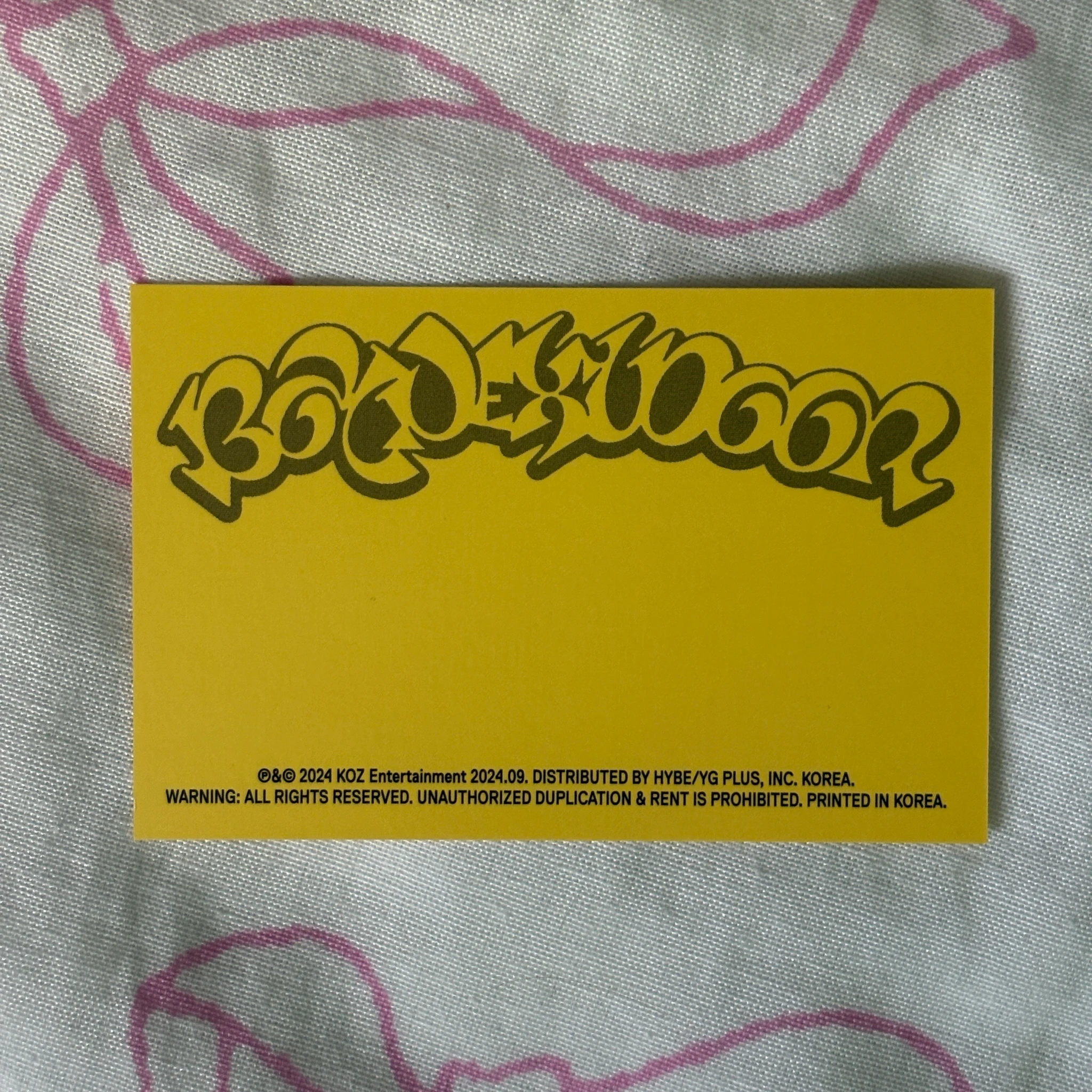 BOYNEXTDOOR Woonhak BOYNEXTDOOR - Woonhak - 19.99 Album id card listing photo 2