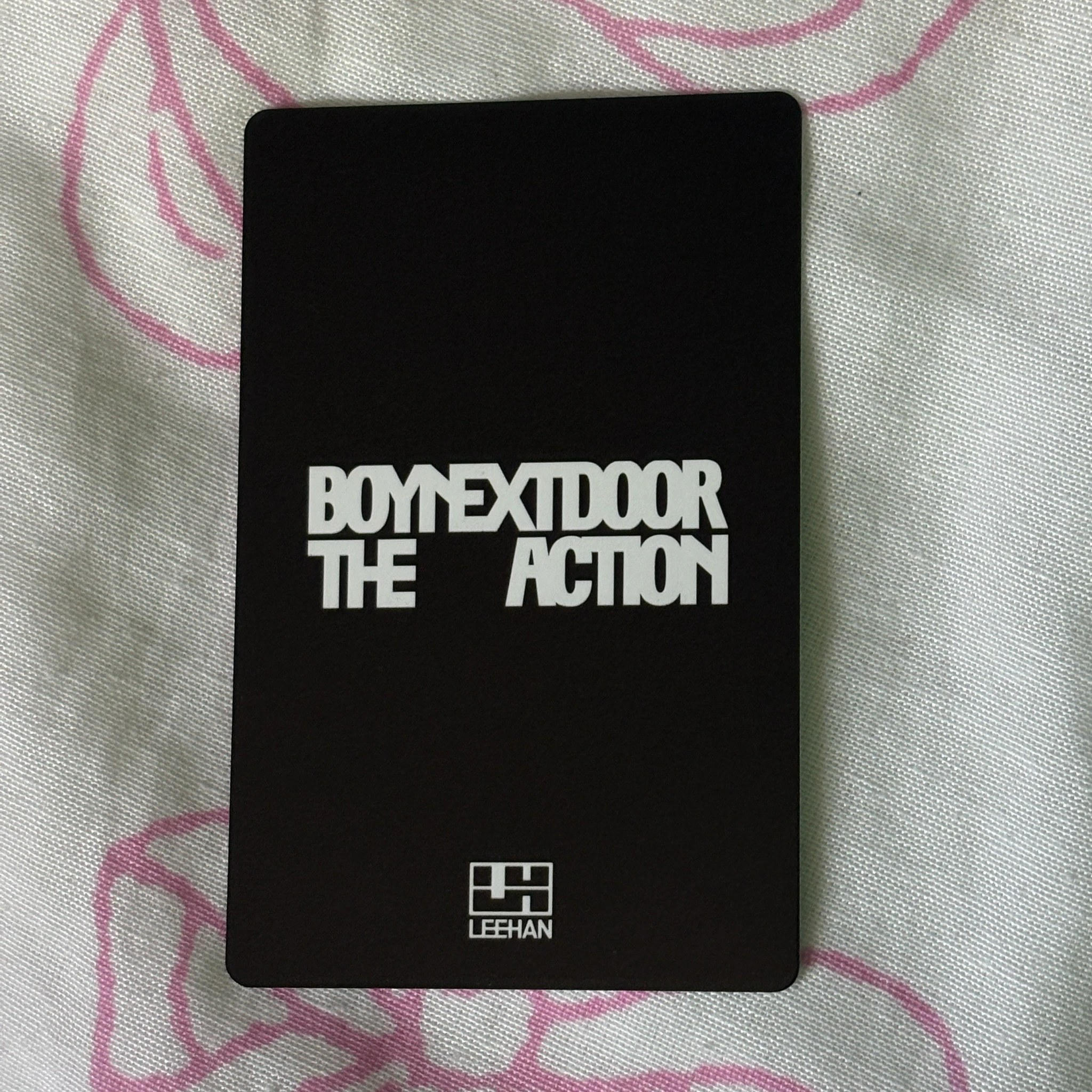 BOYNEXTDOOR Leehan BOYNEXTDOOR - Leehan - The Action Album merch photocard zip-up hoodie listing photo 2