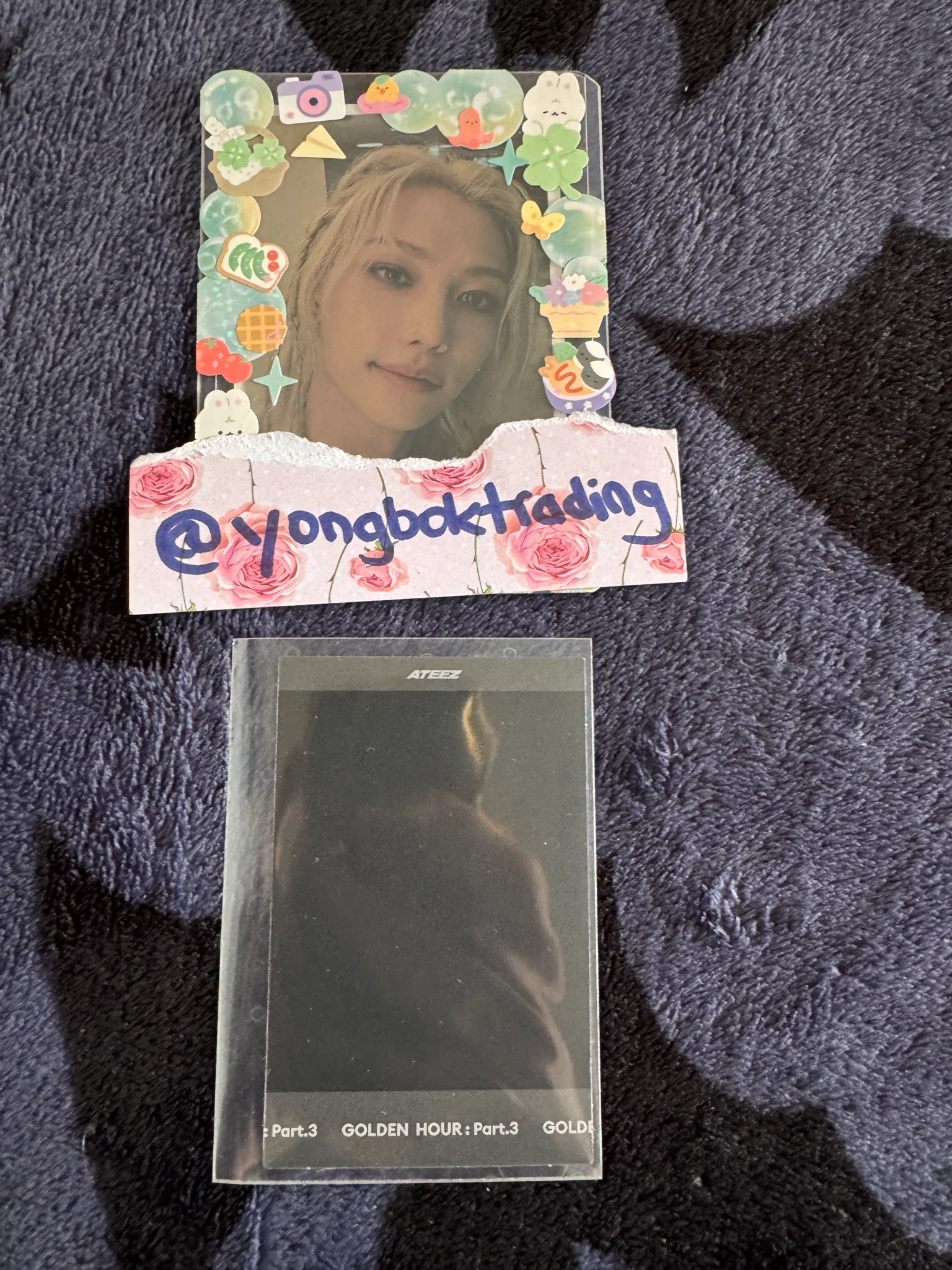 ATEEZ Yunho ATEEZ - Yunho - Golden Hour : Part.3 Album poca album polaroid  listing photo 2