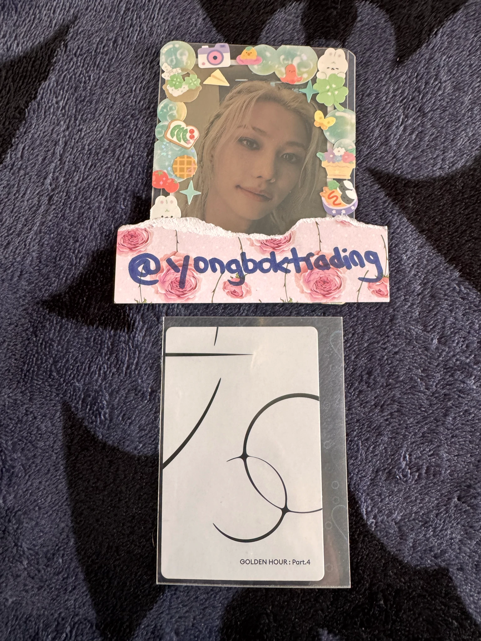 ATEEZ Jongho ATEEZ - Jongho - Golden Hour : Part.4 Album Z version album photocard listing photo 2