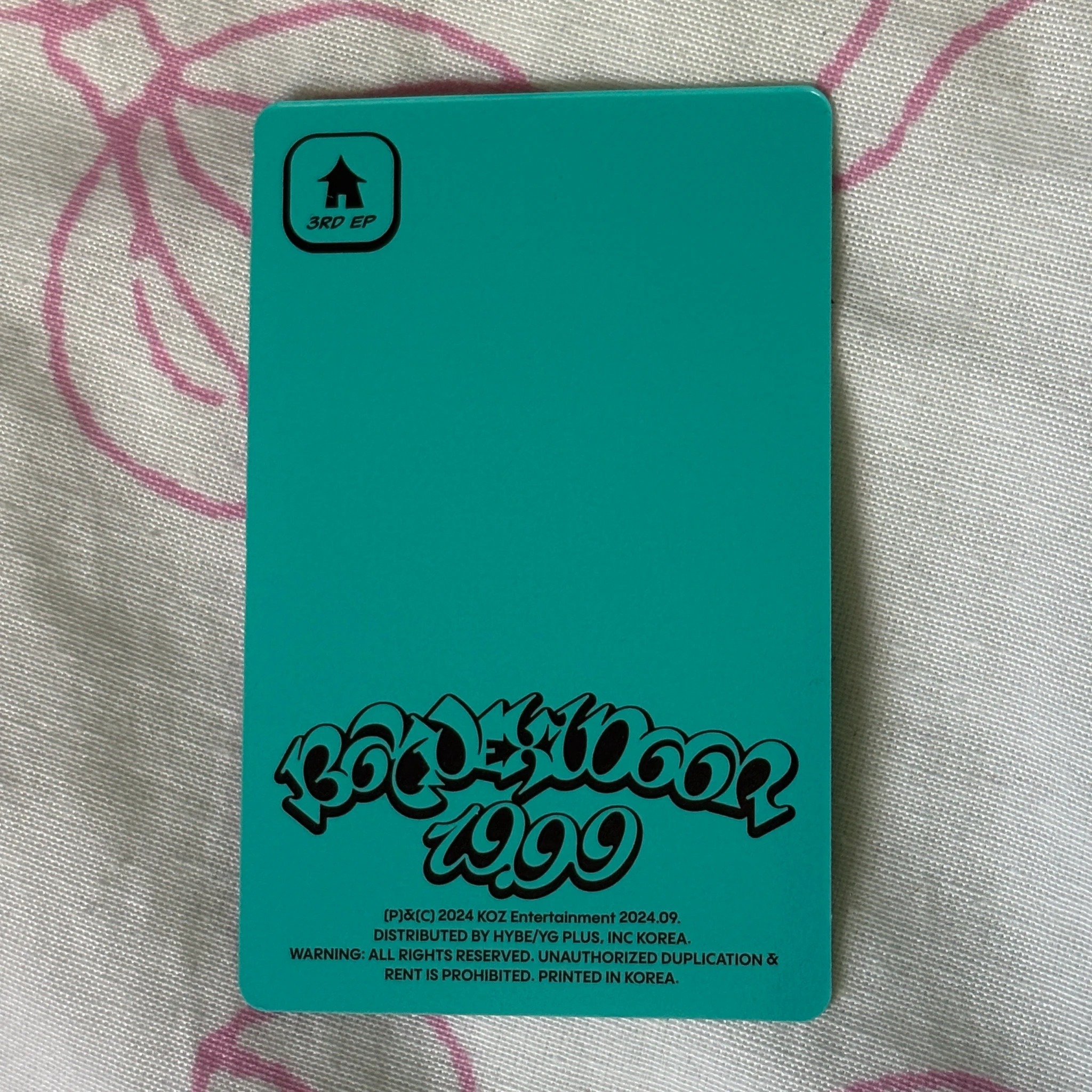BOYNEXTDOOR Sungho BOYNEXTDOOR - Sungho - 19.99 Album clink version general market album photocard listing photo 2