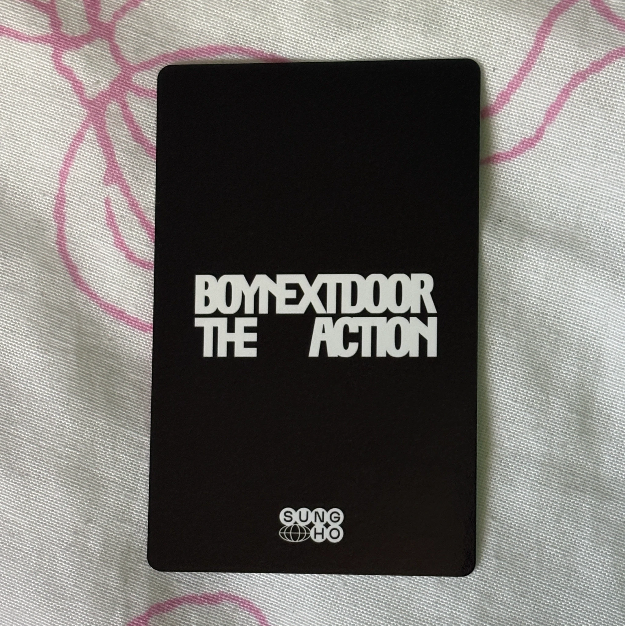 BOYNEXTDOOR Sungho BOYNEXTDOOR - Sungho - The Action Album merch photocard zip-up hoodie listing photo 2