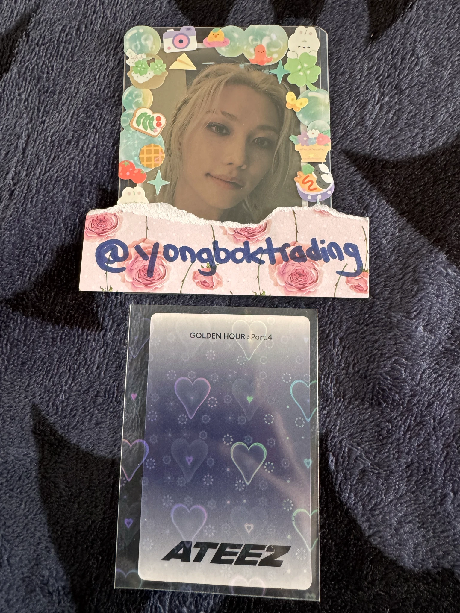 ATEEZ Yunho ATEEZ - Yunho - Golden Hour : Part.4 Album album photocard poca album listing photo 2