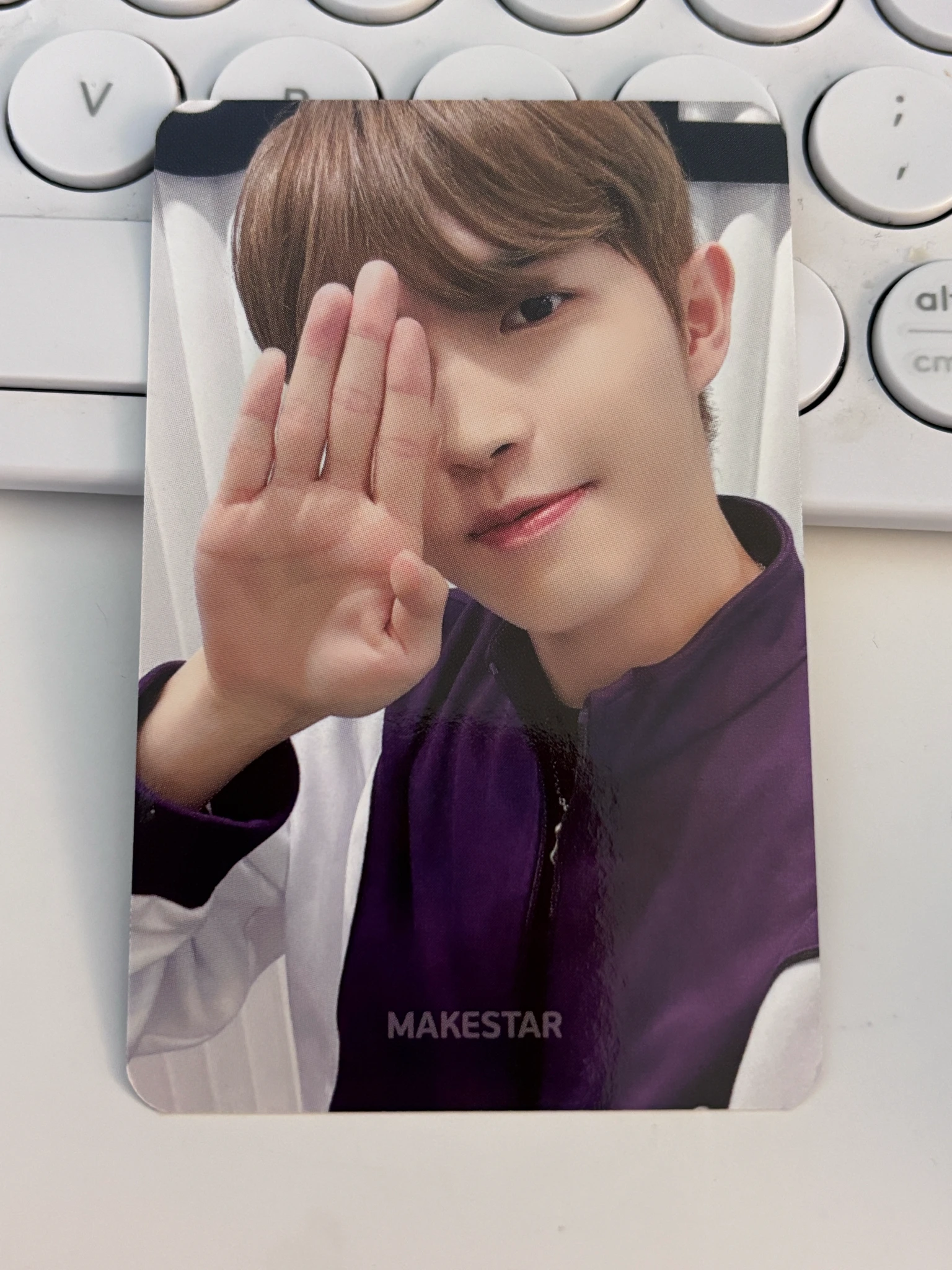 Kim Jaehwan Jaehwan Kim Jaehwan - Jaehwan - Ponytail Album pob (pre-order benefit) makestar double-sided listing photo 2