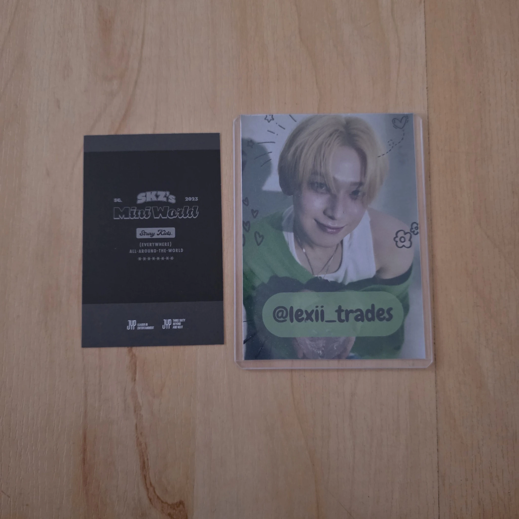 Stray Kids Changbin Stray Kids - Changbin - 2023 Season's Greetings - SKZ's Mini World Other pre-order benefit (pob) polaroid jyp shop listing photo 2