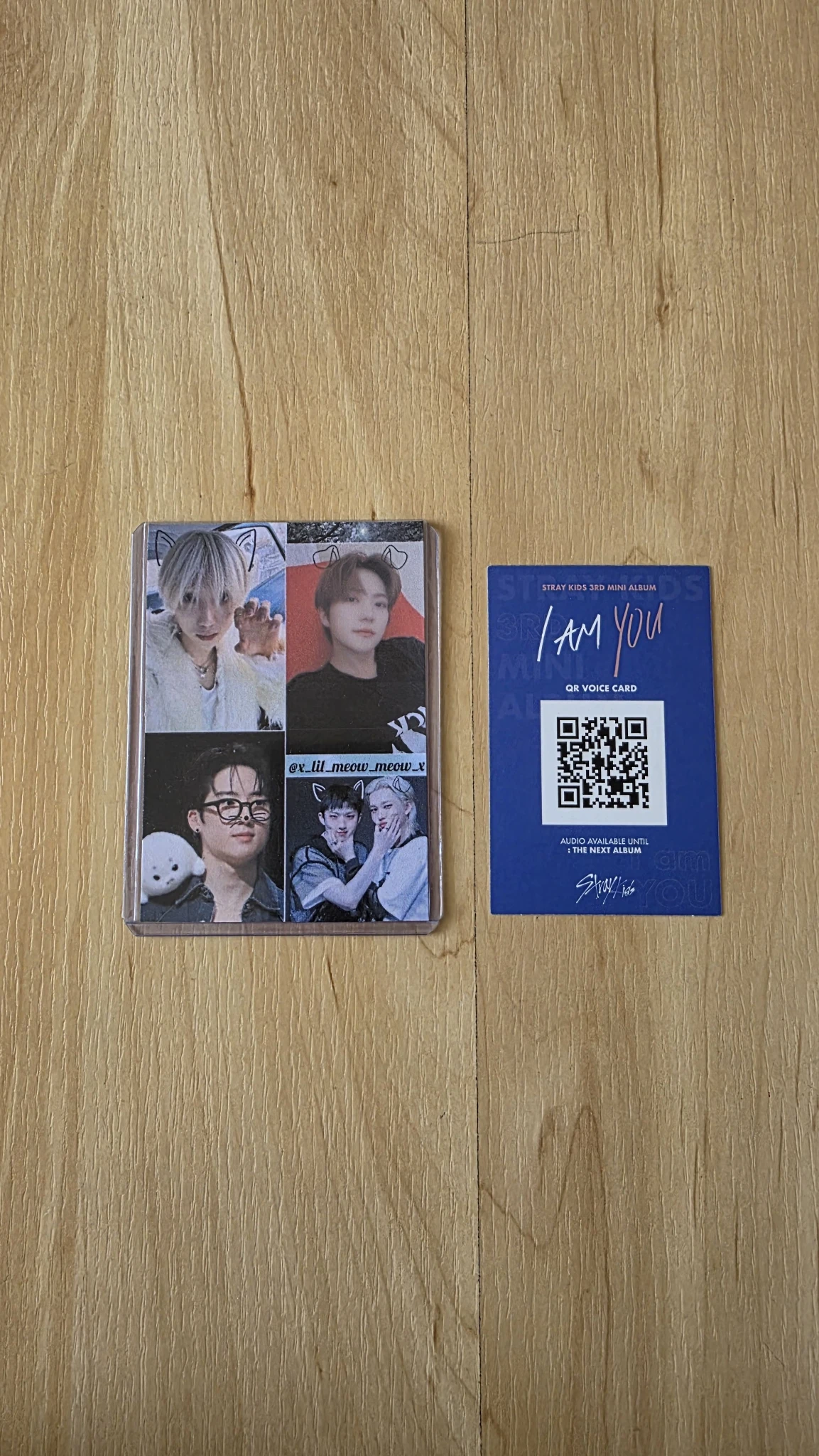 Stray Kids Stray Kids - HAN & I.N - I am YOU Album album photocard B version listing photo 2