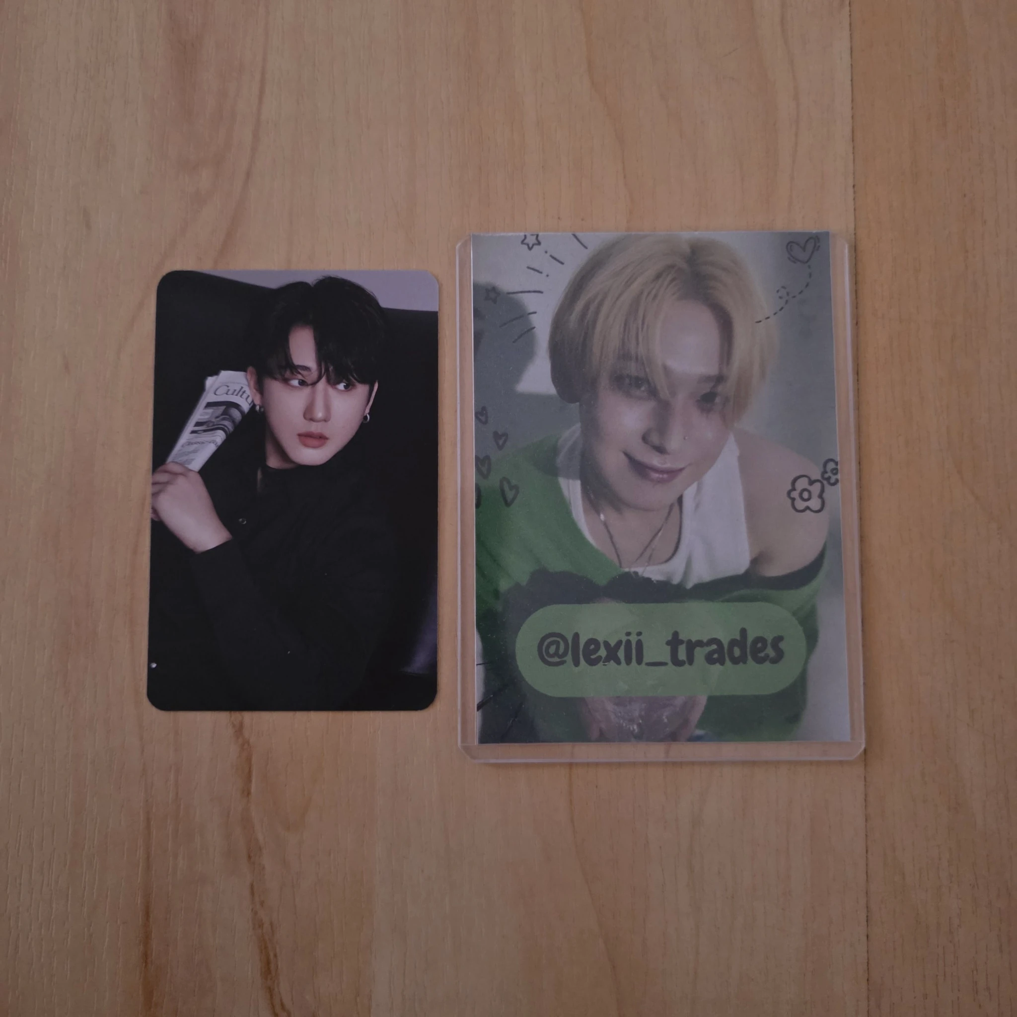 Stray Kids Changbin Stray Kids - Changbin - NACIFIC  x Stray Kids Other brand collaboration nacific round 18 double-sided front side listing photo 2