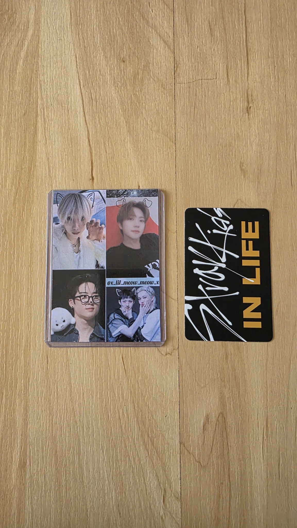 Stray Kids Stray Kids - I.N & Seungmin - In Life Album album photocard unit listing photo 2