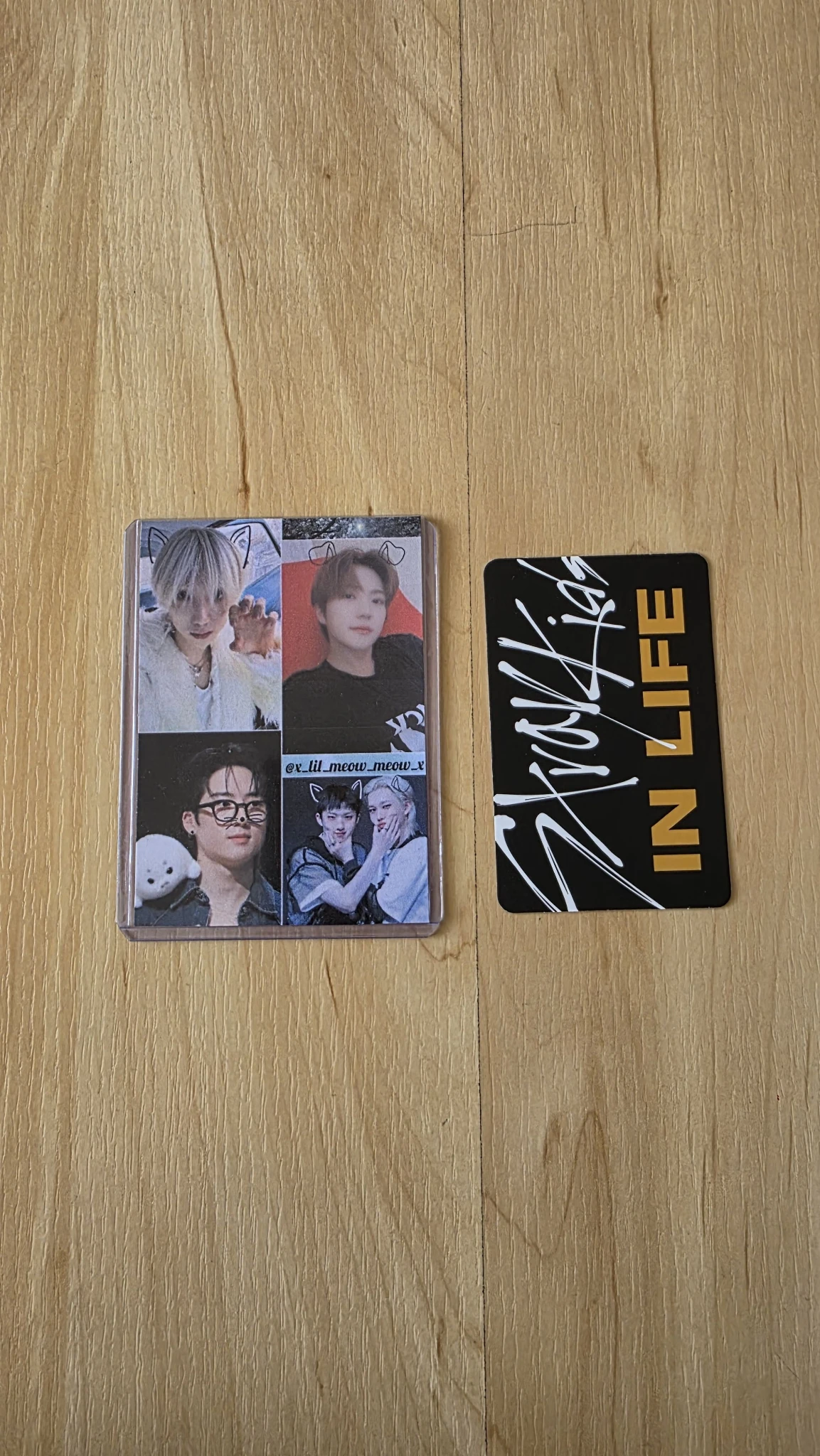Stray Kids Stray Kids - I.N & Seungmin - In Life Album album photocard unit listing photo 2